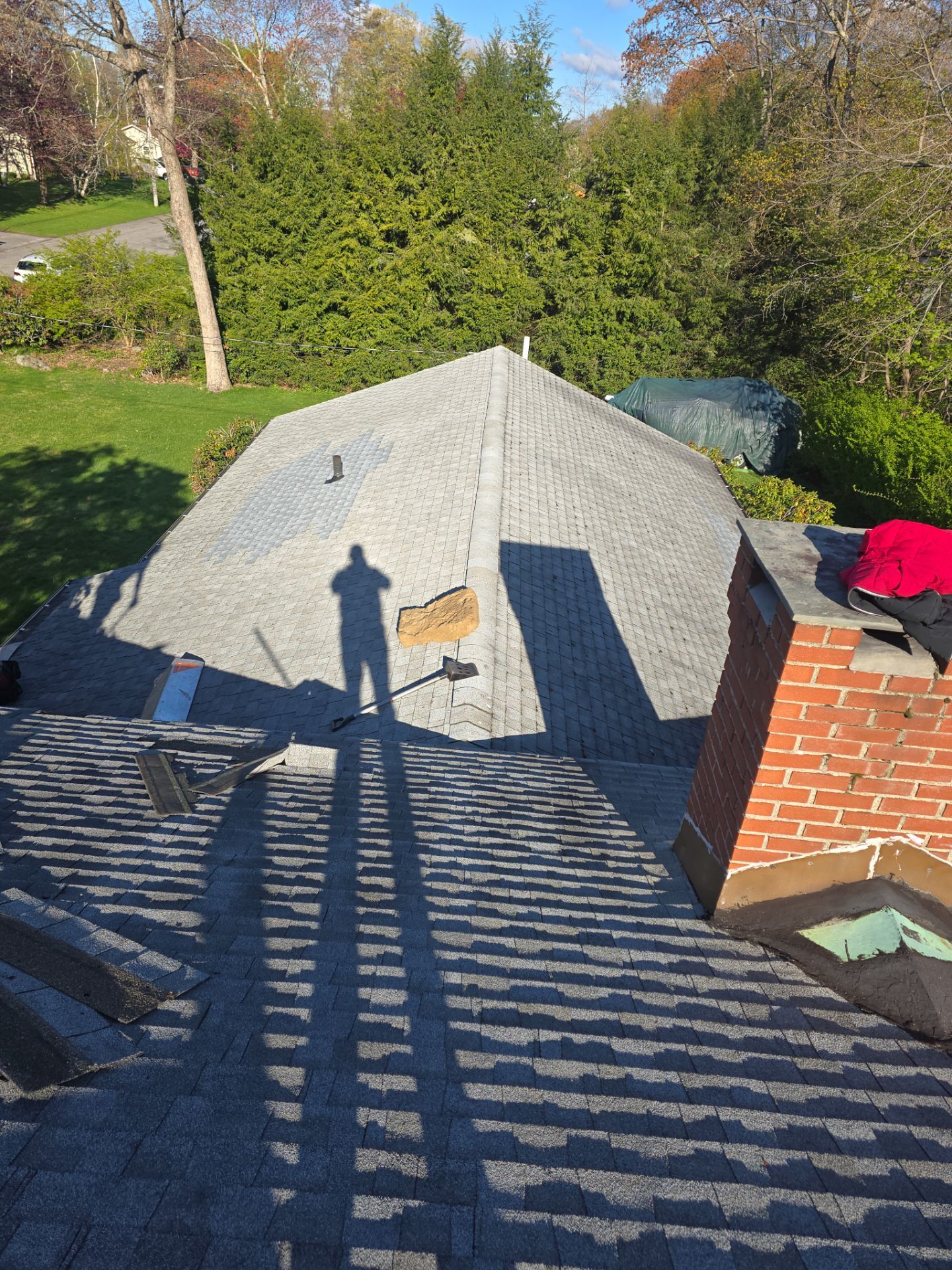 Residential Roof Replacement and Plywood Sheathing Repair in Torrington by A Plus Exterior