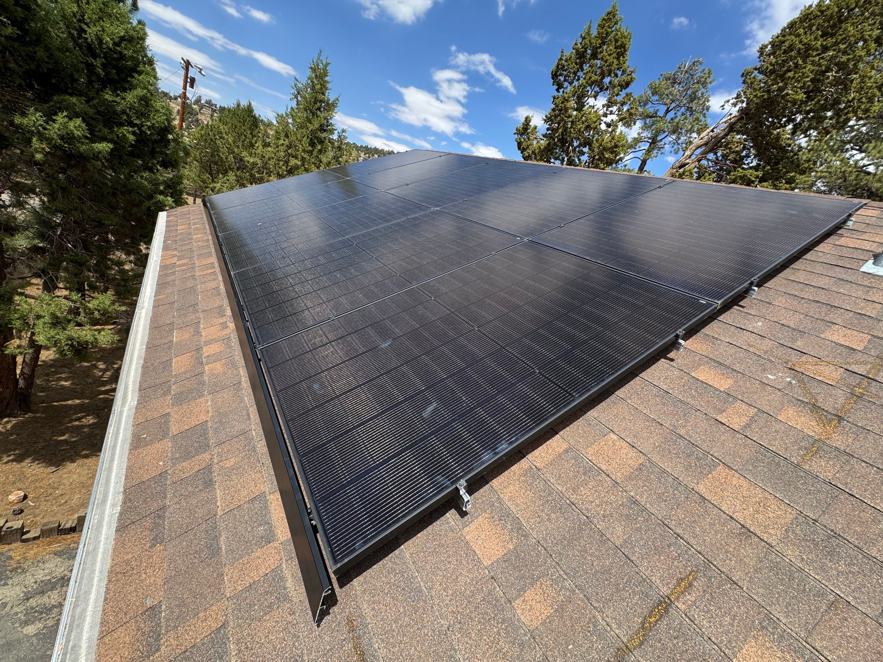 Big Bear Solar Power Installation with Tesla Powerwall by VIBE SOLAR