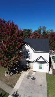 Roof and gutter replacement by hail and wind damage