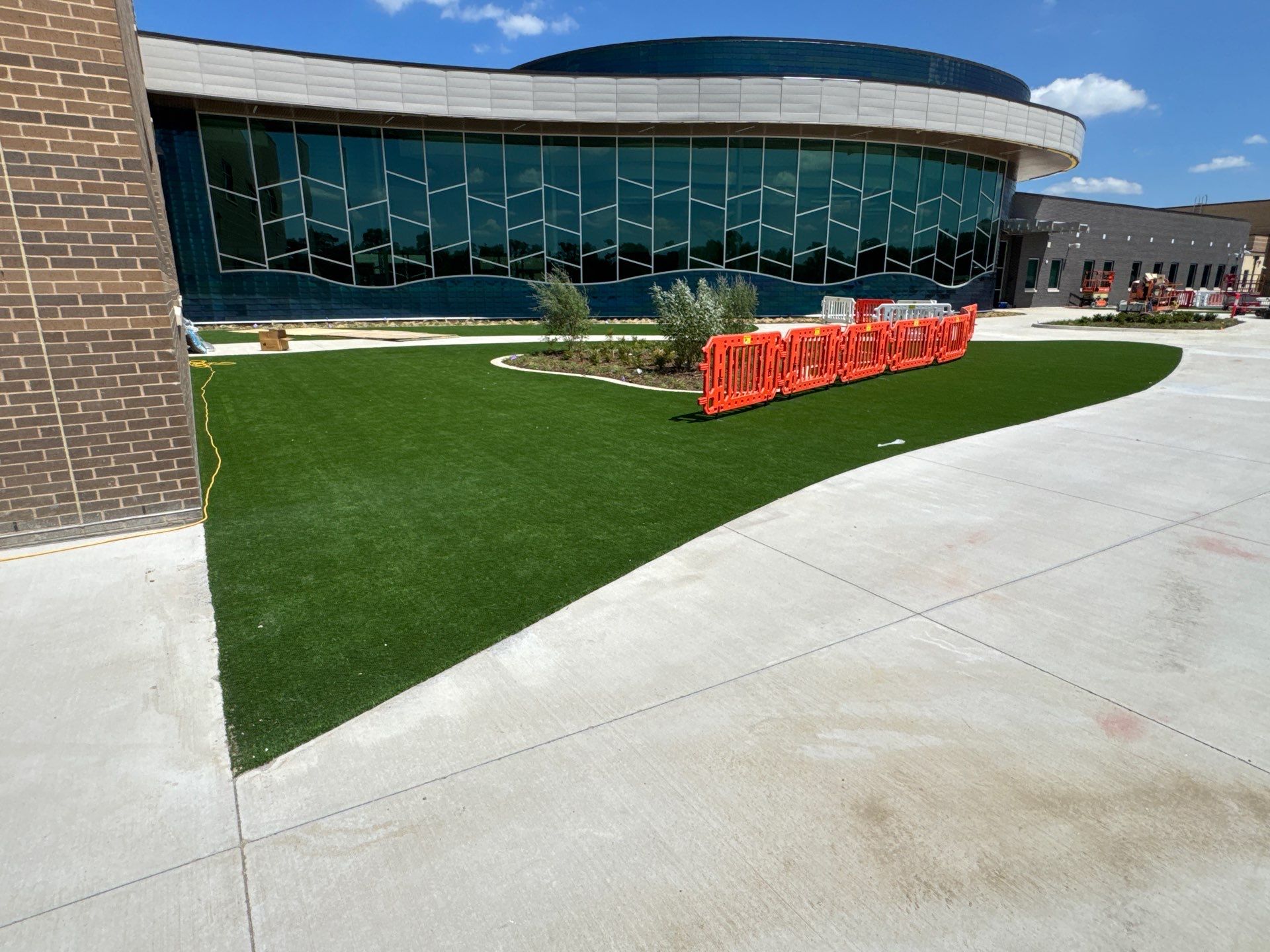 Project in Sherman by Turf Concepts