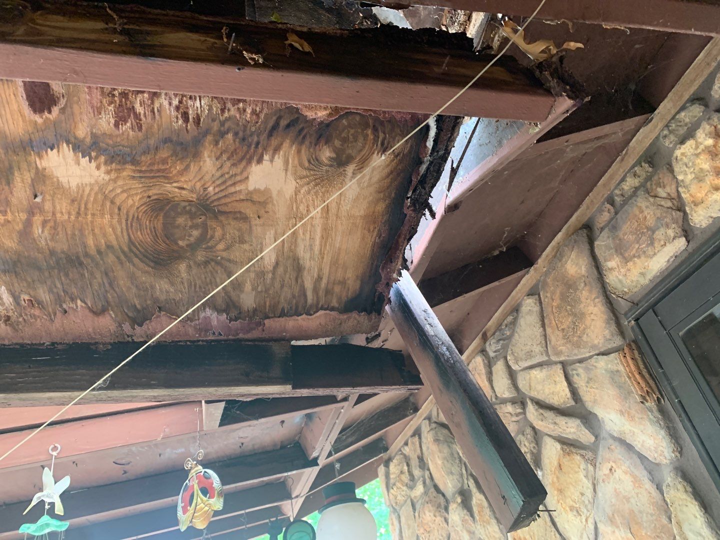 Porch Repairs and a Roof Replacement by BANA Roofing and Solar Supply