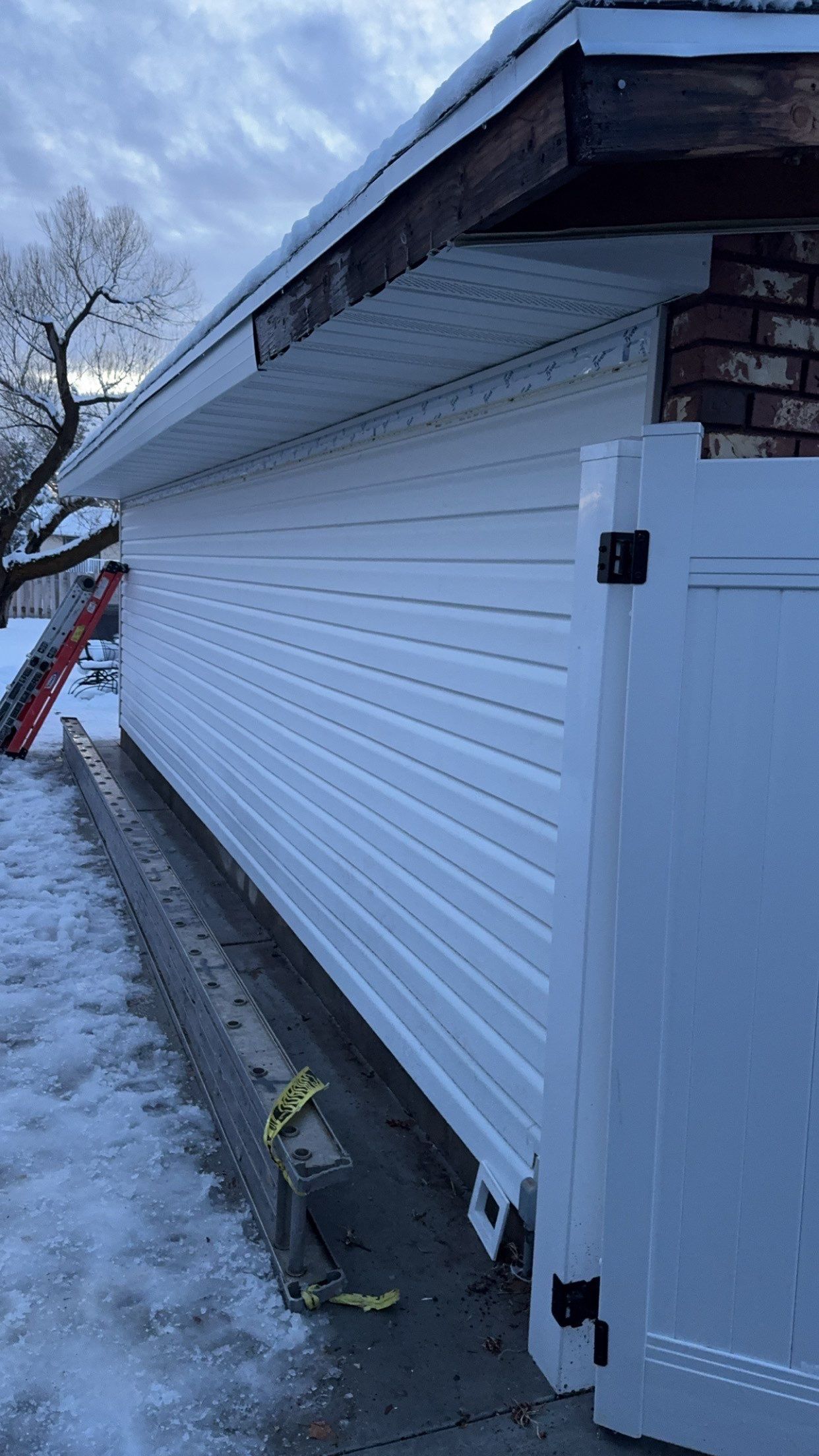 Ogden | Pristine All-White Modernization | Mixed Vinyl & Hardie by Ideal Siding Utah