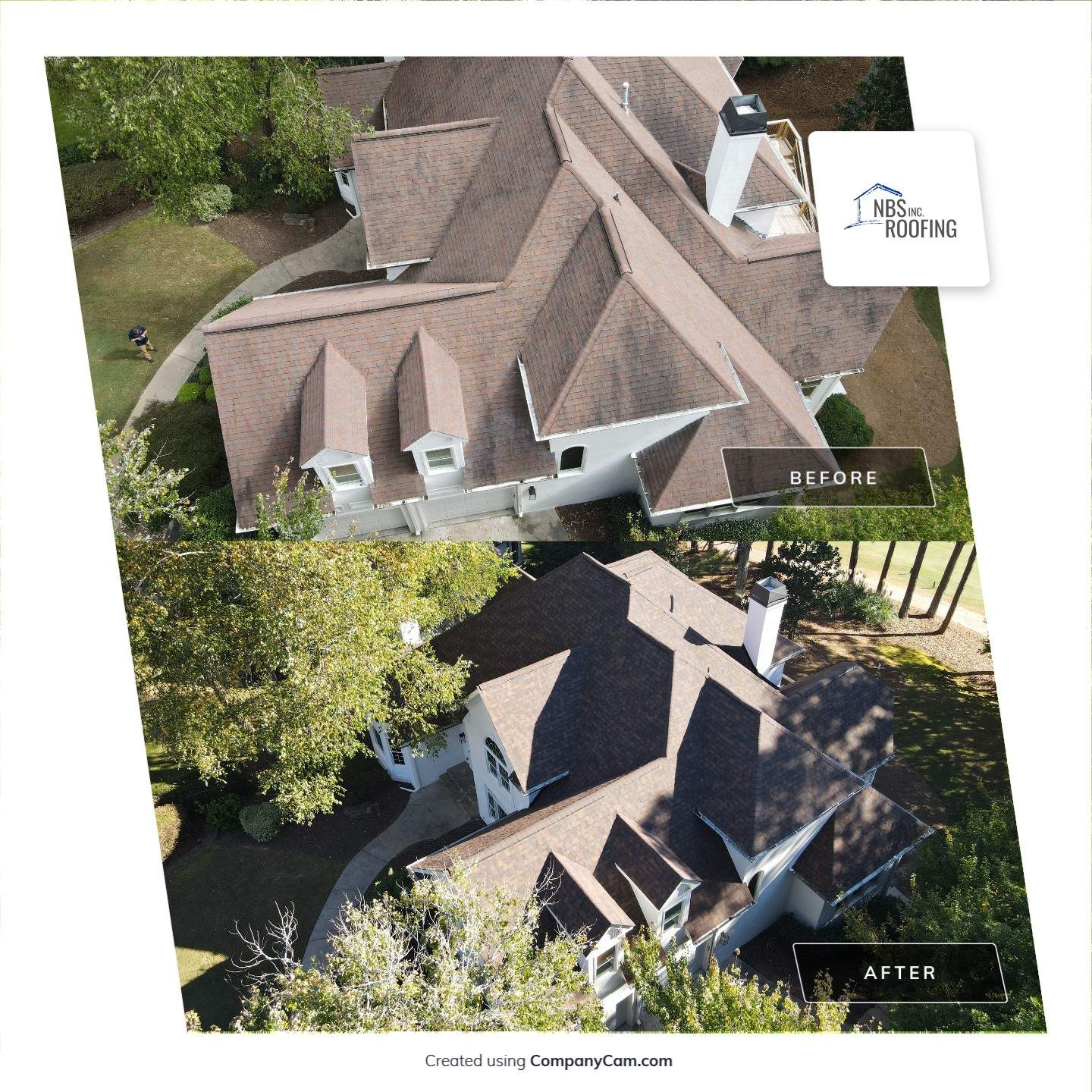 St. Ives Transformation! A Beautiful new Brownwood Owens Corning Duration AR Shingle! by NBS Roofing, Inc.