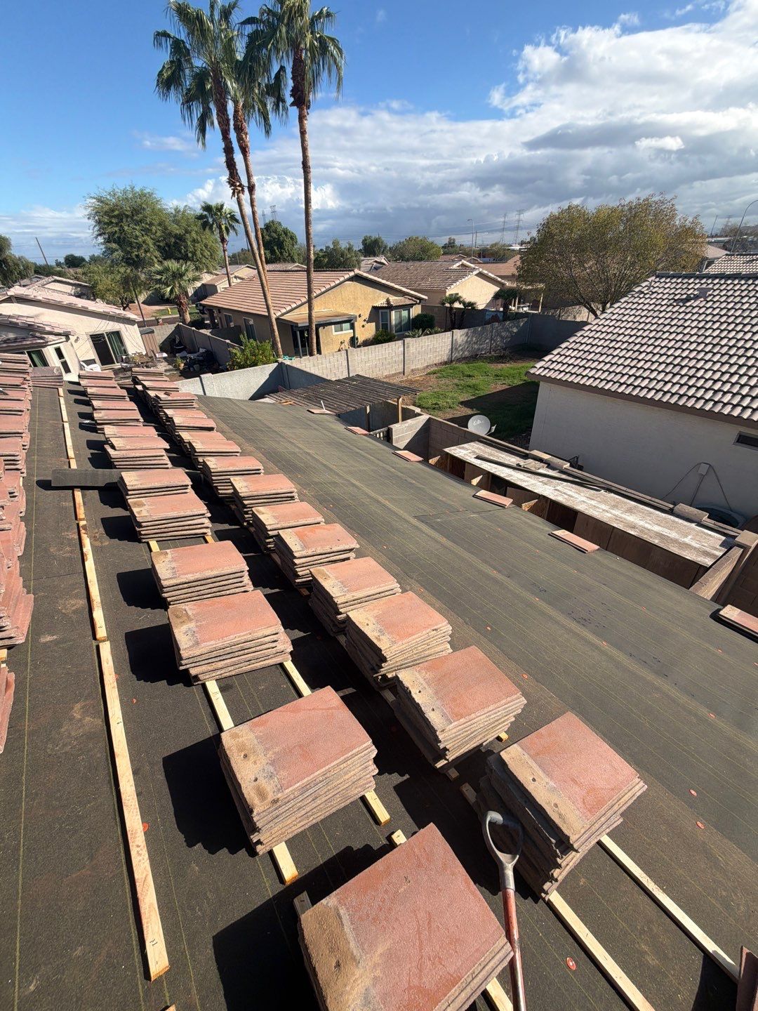 Project in Peoria, AZ by Saint Roofing