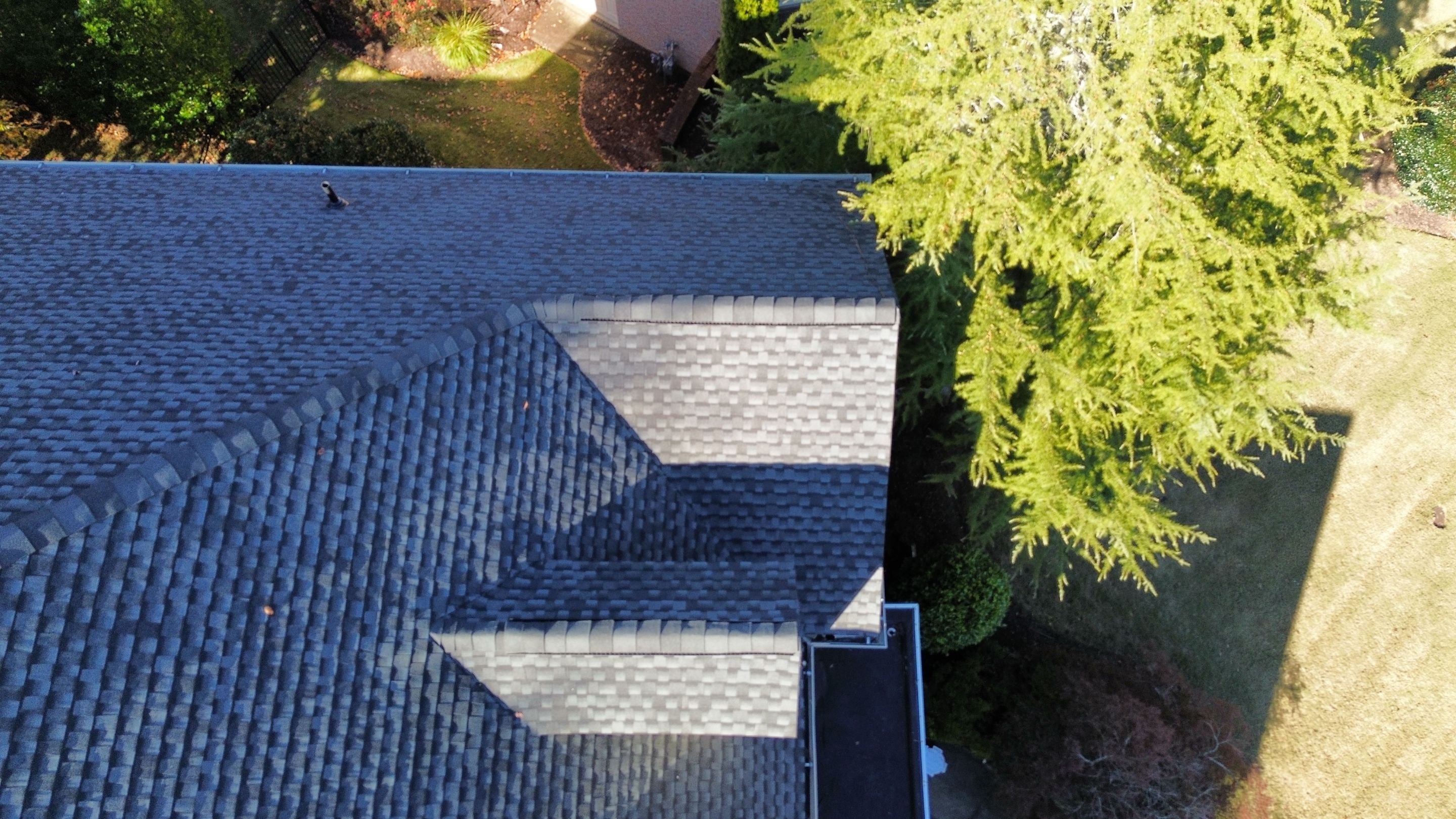 Cumming, GA Roof Replacement, GAF Ultra HDZ Charcoal by Reset Roofing