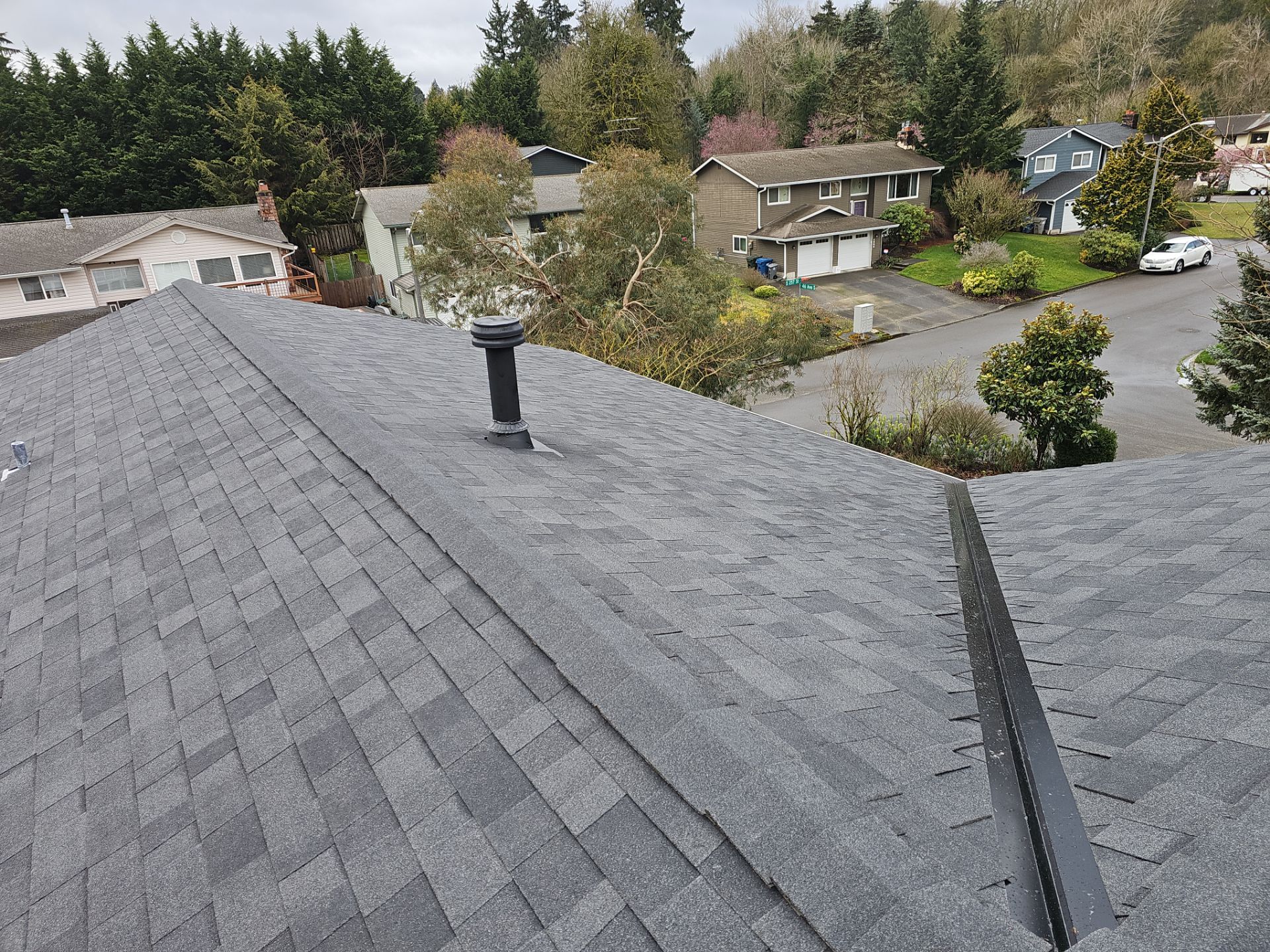 Roofing Project in Kent by Fred Meyer Roofing