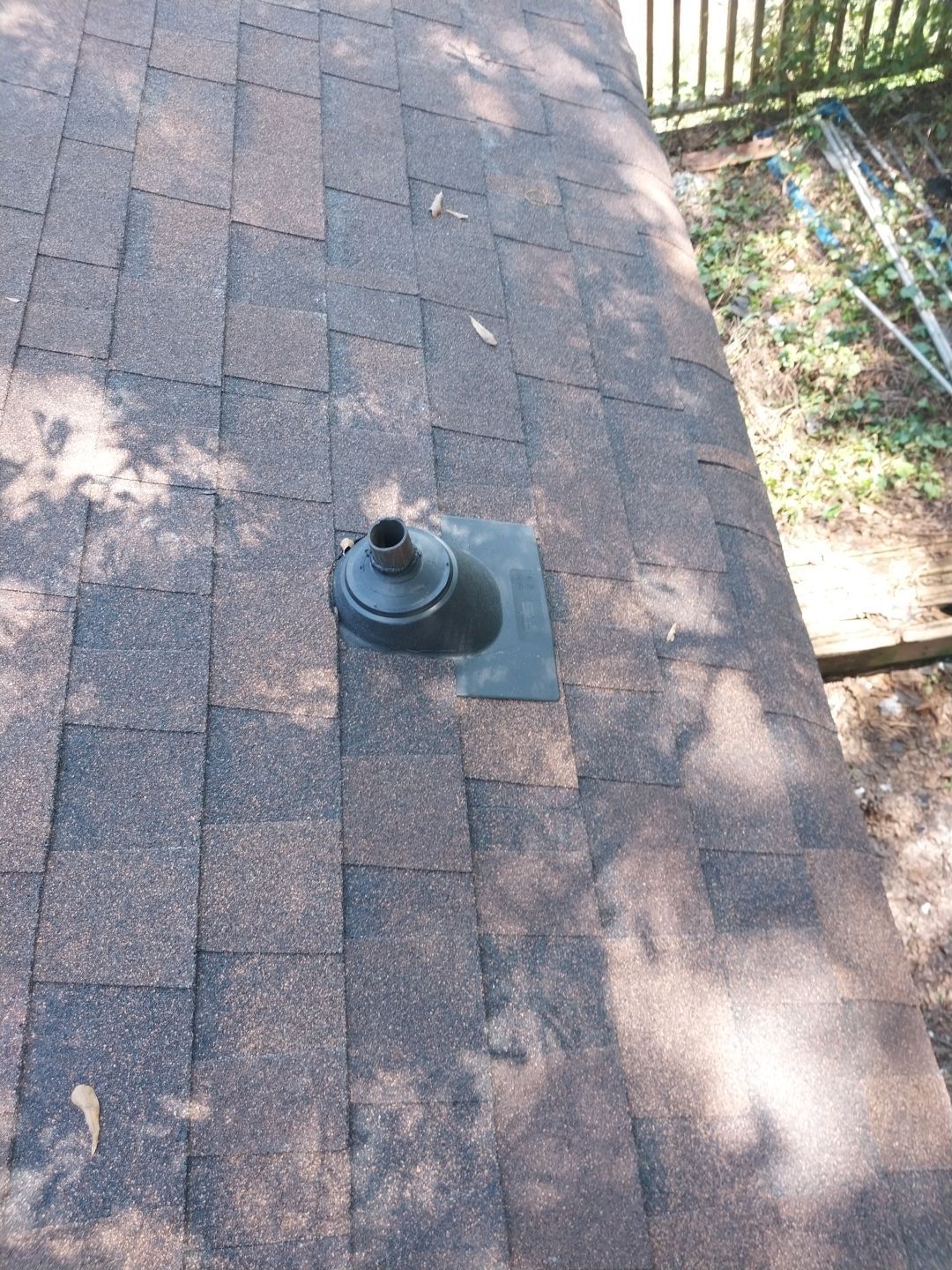 Syler roofing job by BROCK BUILDERS