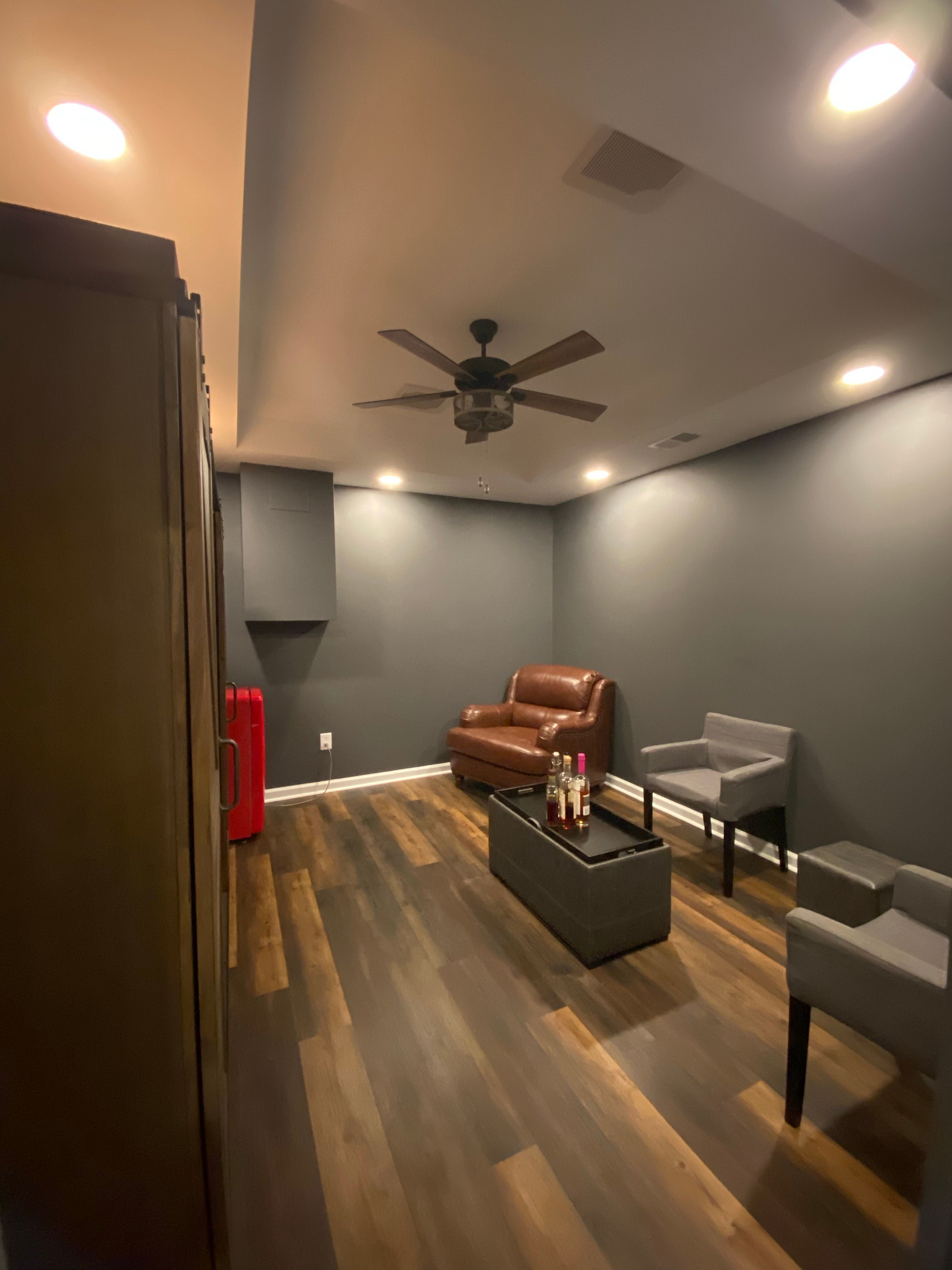 Complete Basement Remodeling and Custom Living Suite in Smyrna by Swift Home Renovations