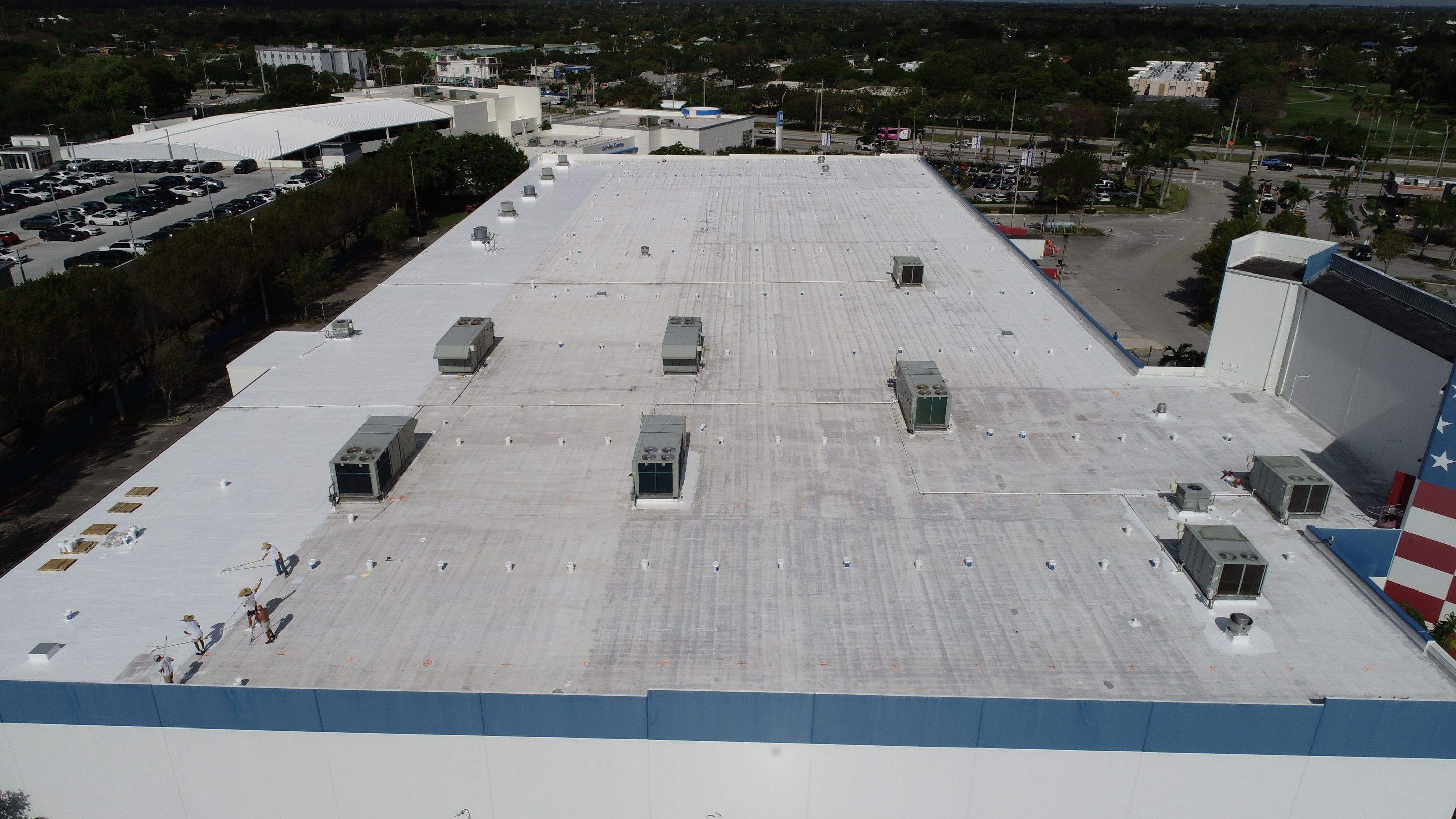 Commercial Roof Coating by First Due Roofing