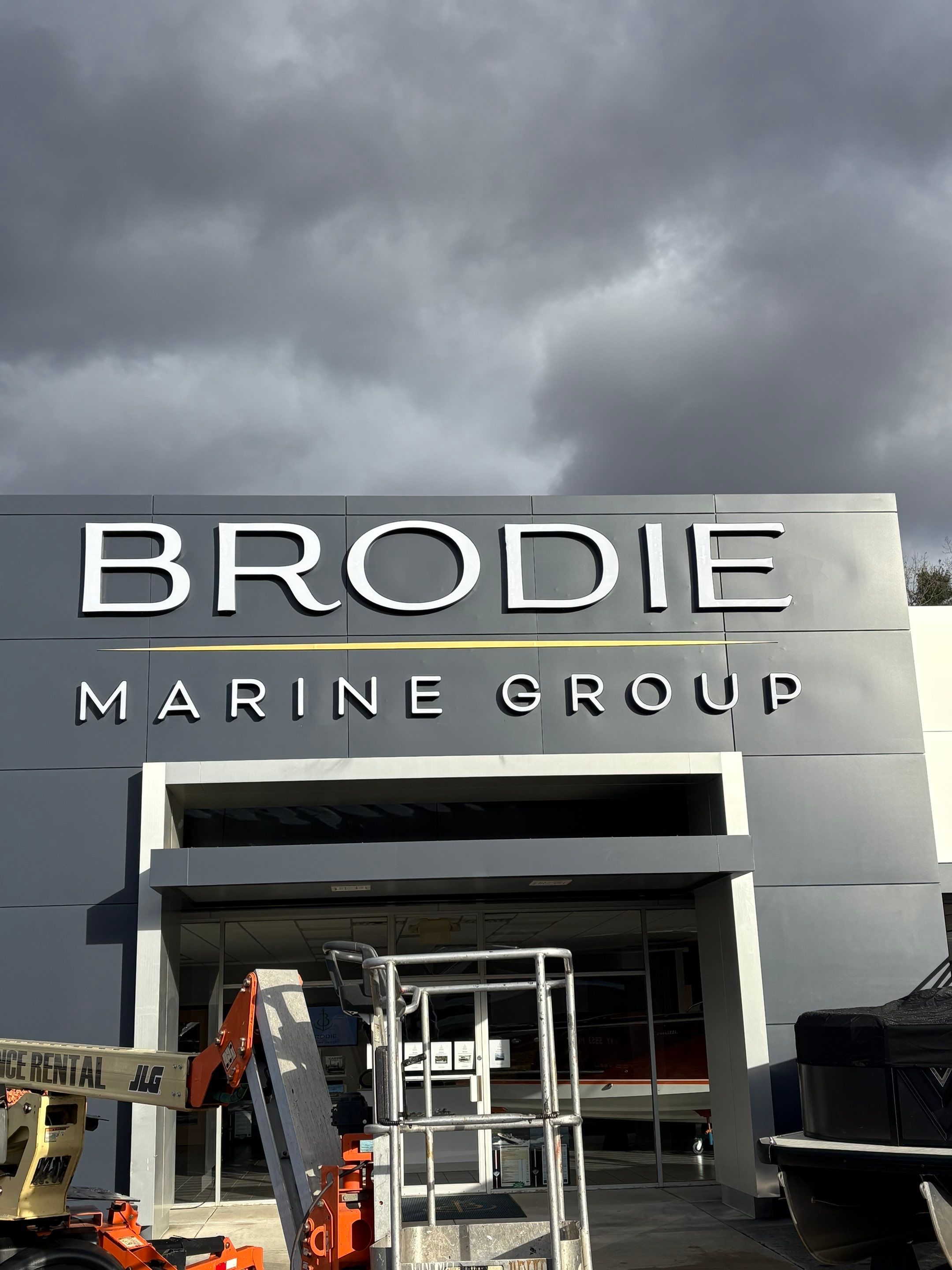 Brodie Marine Group Channel Letters by FASTSIGNS of Saratoga Springs 