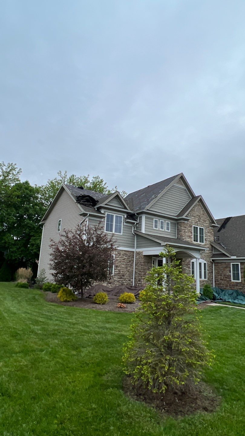 Residential Roofing Installation using GAF Timberline HDZ Cedar Falls by Nitro Roofing and Construction
