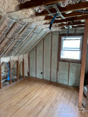 Home Remodel using Closed Cell Spray Foam