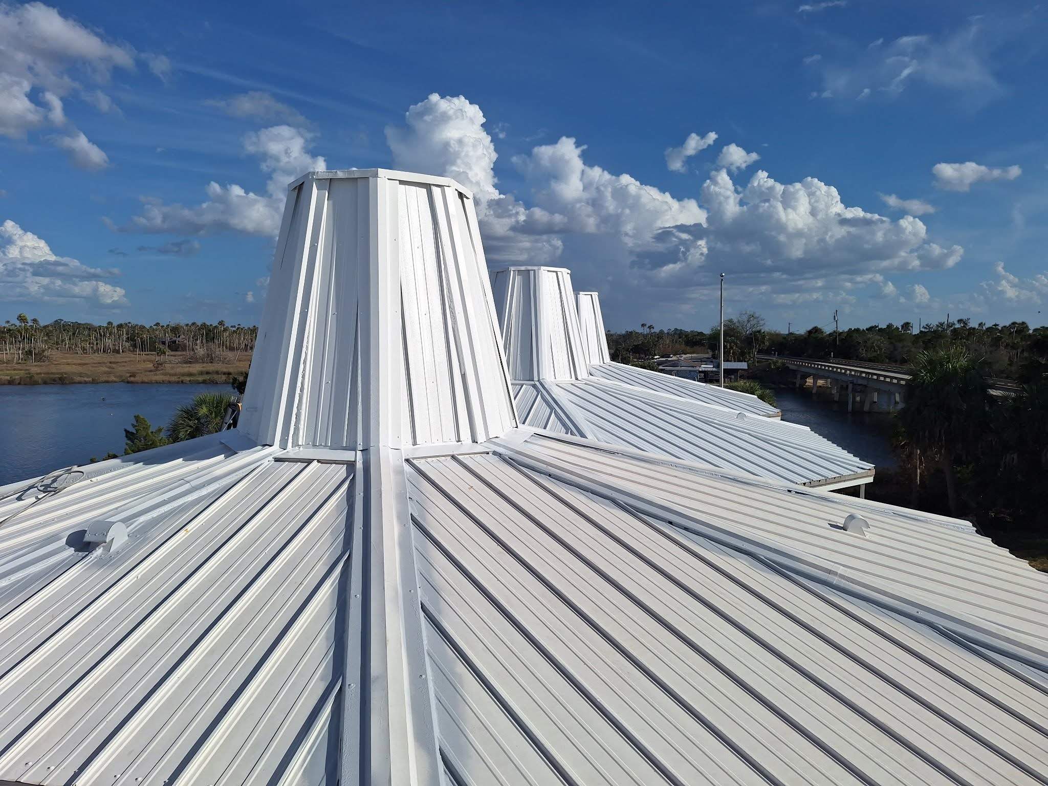 8,500 Sq Ft - Metal Roof Restoration in Crystal River by Southern Roof Solutions