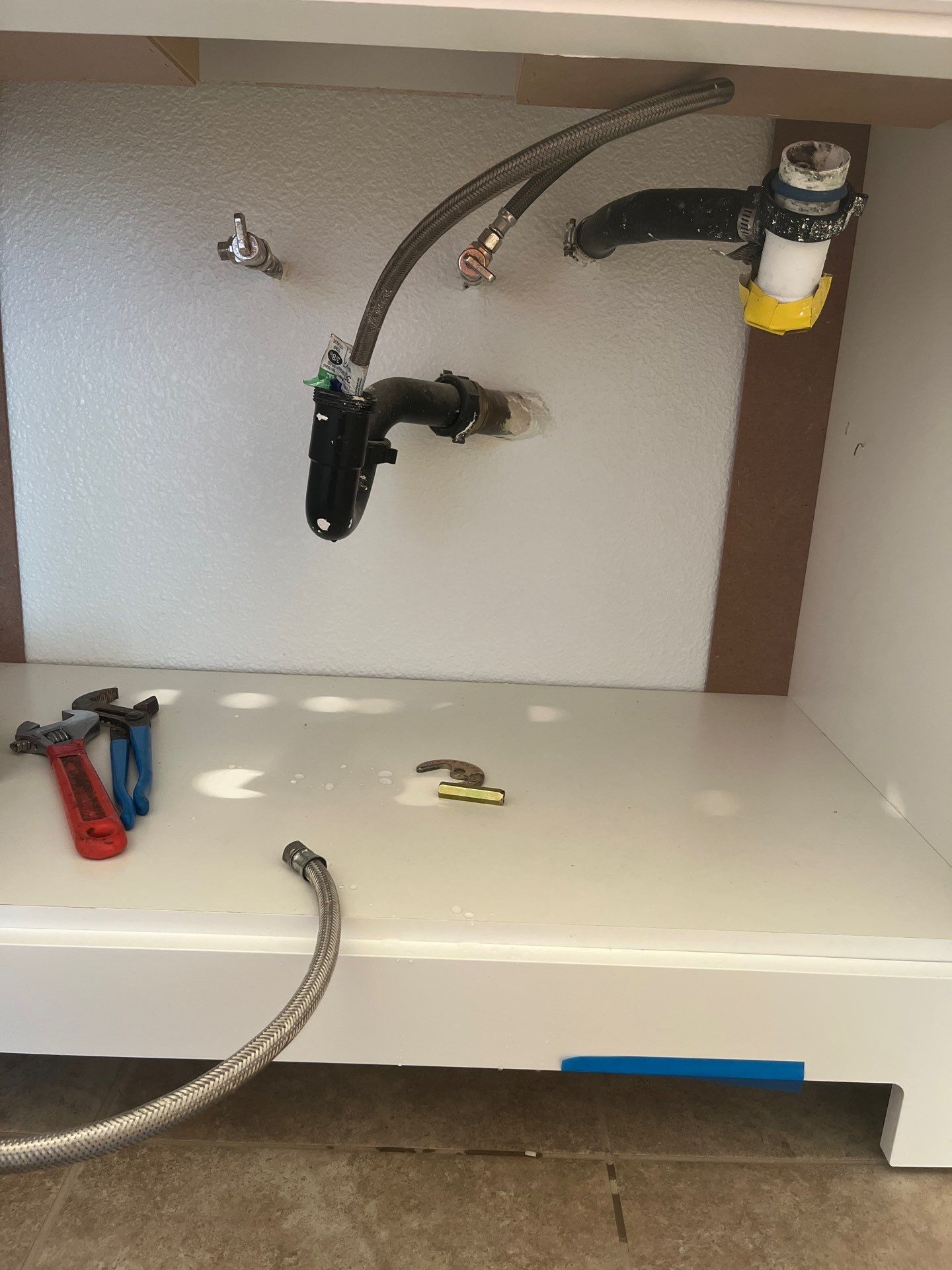 Scope of Work: Bathroom Plumbing Installation and Water Line Inspection by Us Plumbing
