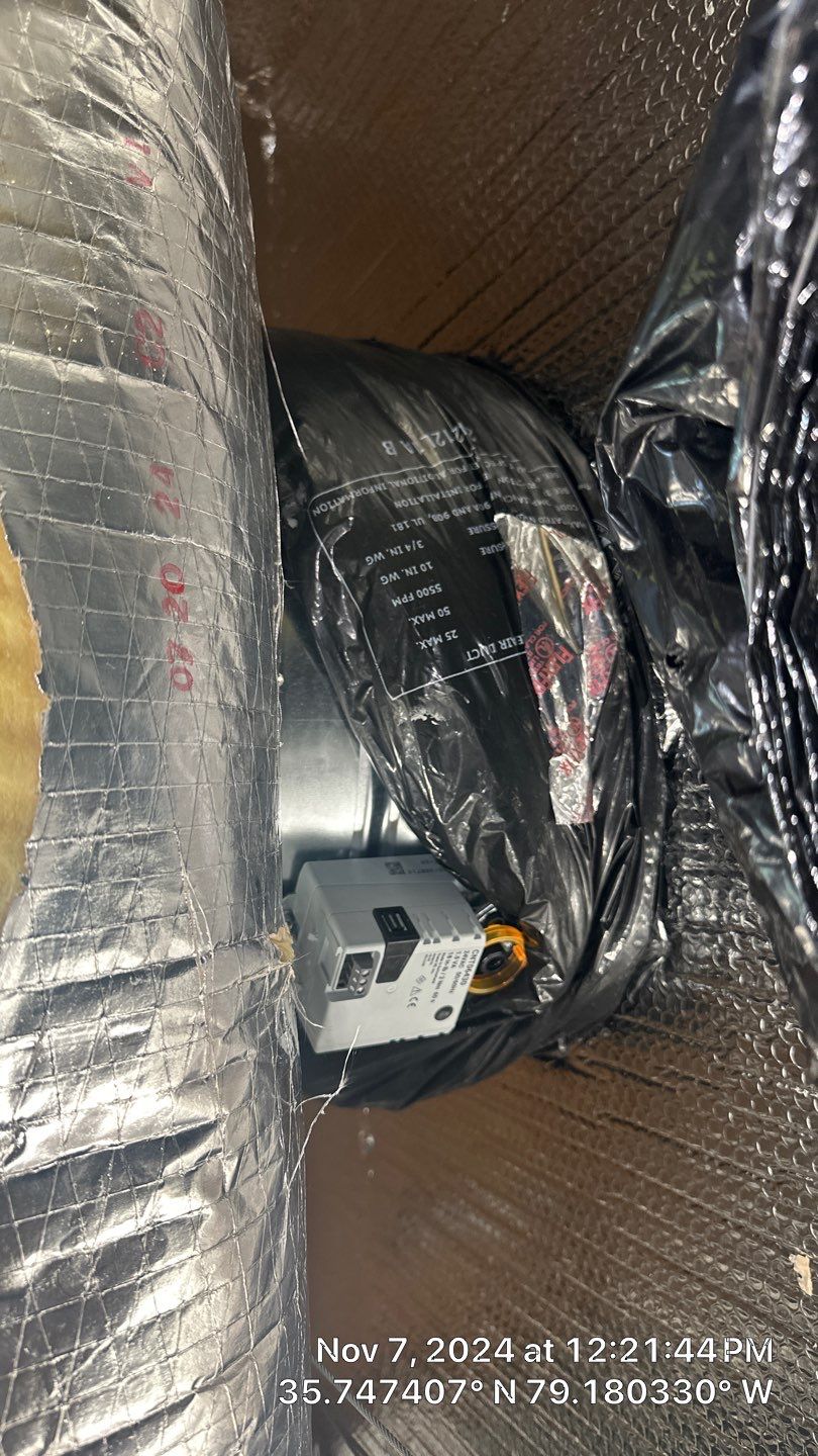 Trane XV20i Split Heat Pump Install  by Nick's Mechanical LLC.