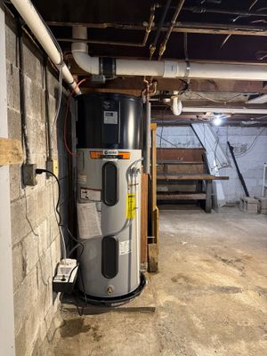 Hybrid Heat Pump Water Heater Installation in Webster