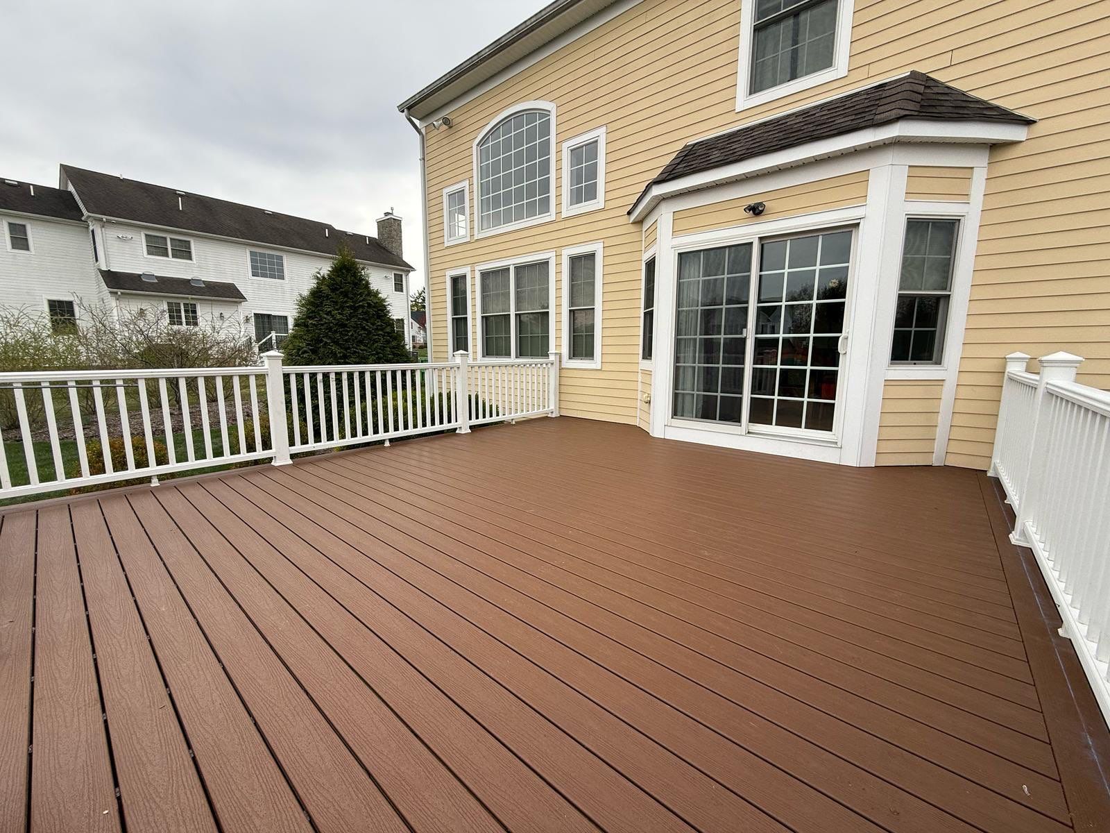Deck Installation using Trex by Home Concepts Construction