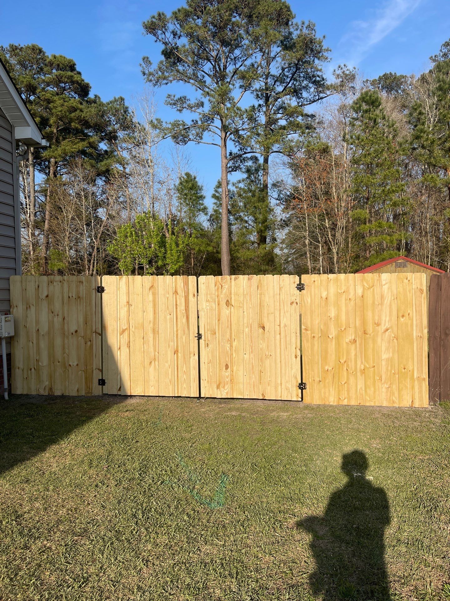 Project in New Bern by Superior Fence and Rail