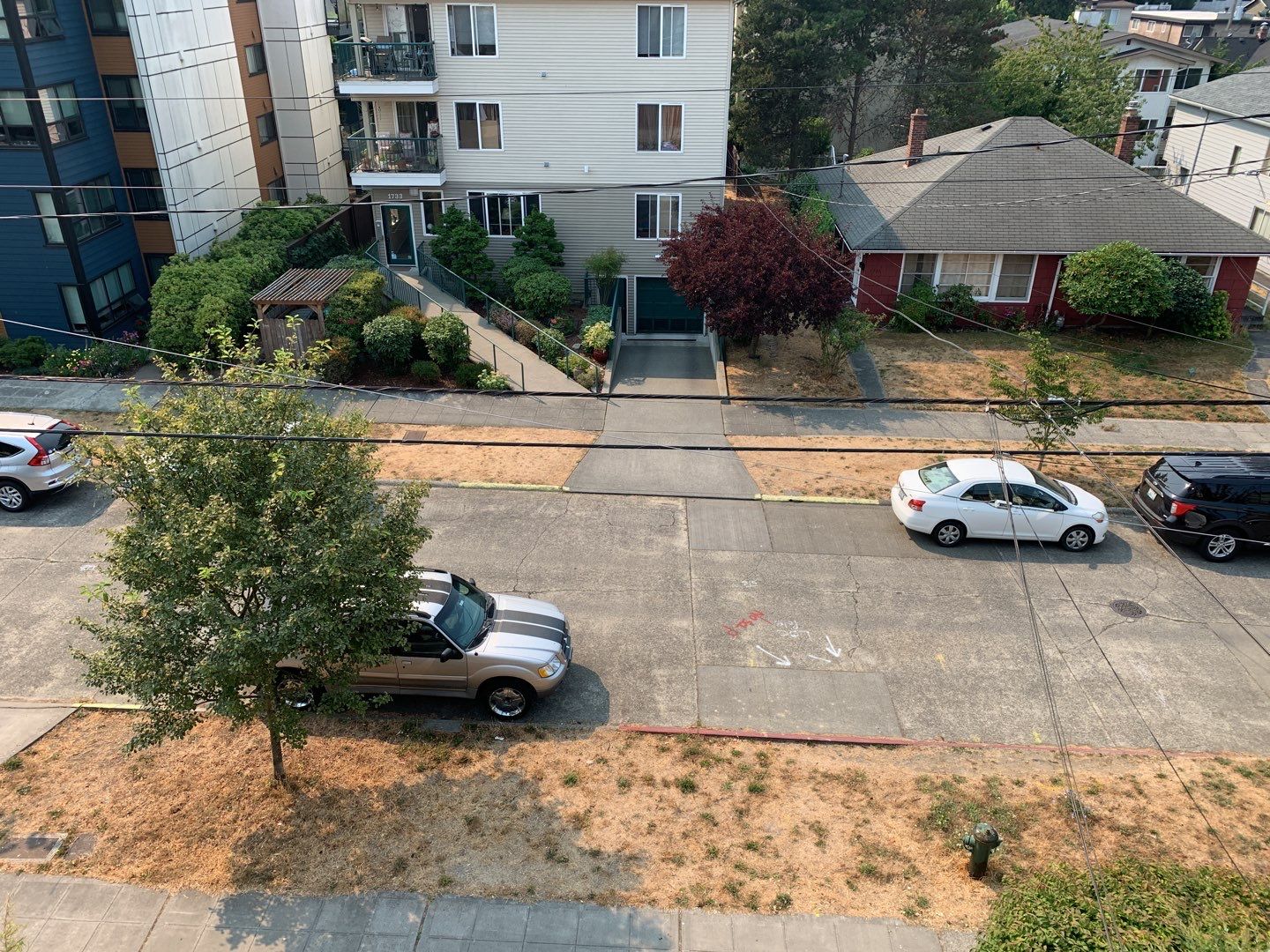 Ballard Rooftop Deck using IPE Tiles by Alki deck builders