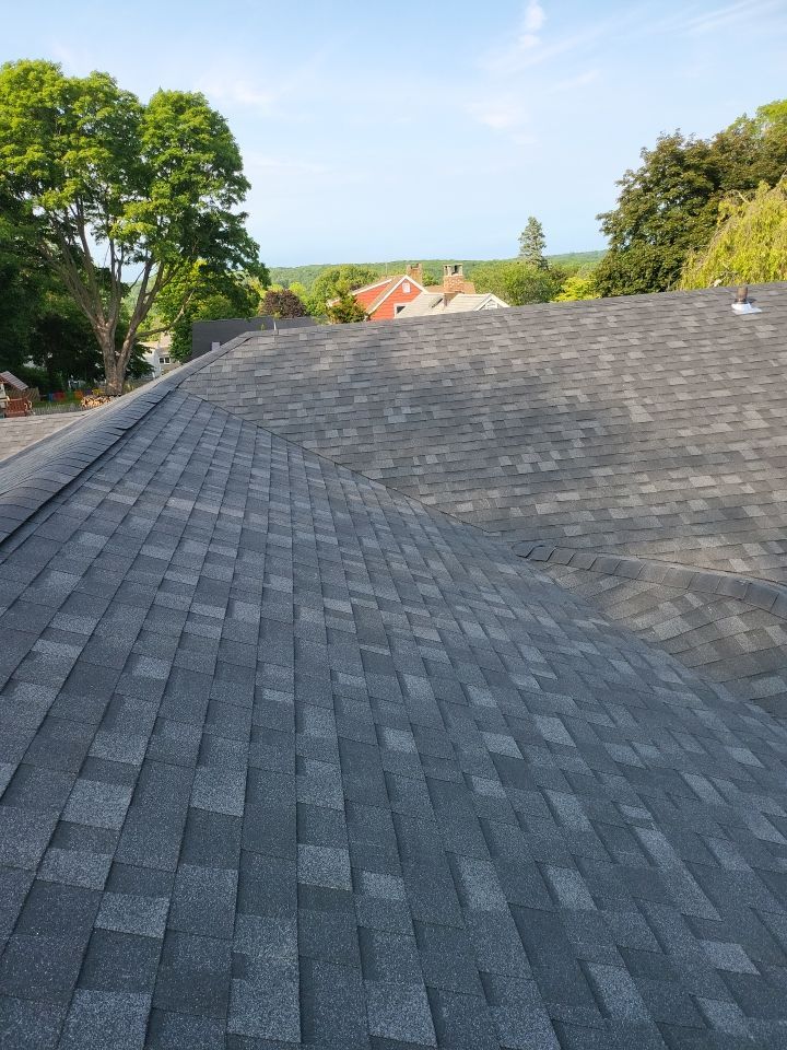 Residential Roofing Installation using Owens Corning Duration Onyx Black by A Plus Exterior