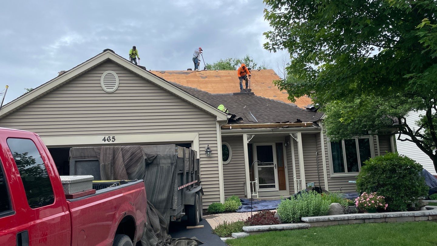 Residential Roofing Installation using GAF Timberline HDZ by Pro Home Services Inc