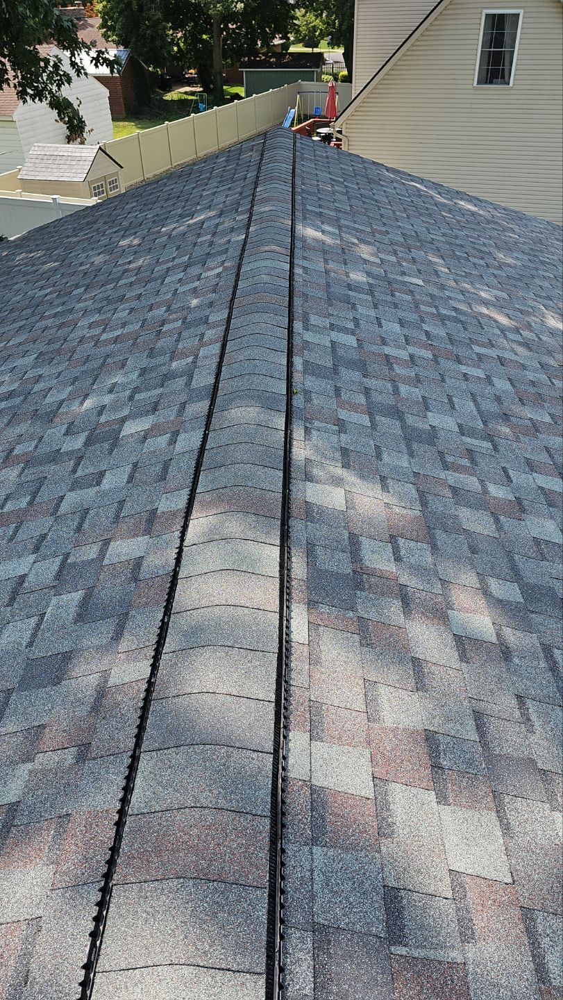 Atlas Pinnacle, Color, Summer Storm, Drip Edge, Black by Eagle Eye Roofing