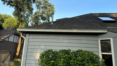 Turtle Shell gutter protection installation in Naperville, IL 60540, photograph 3