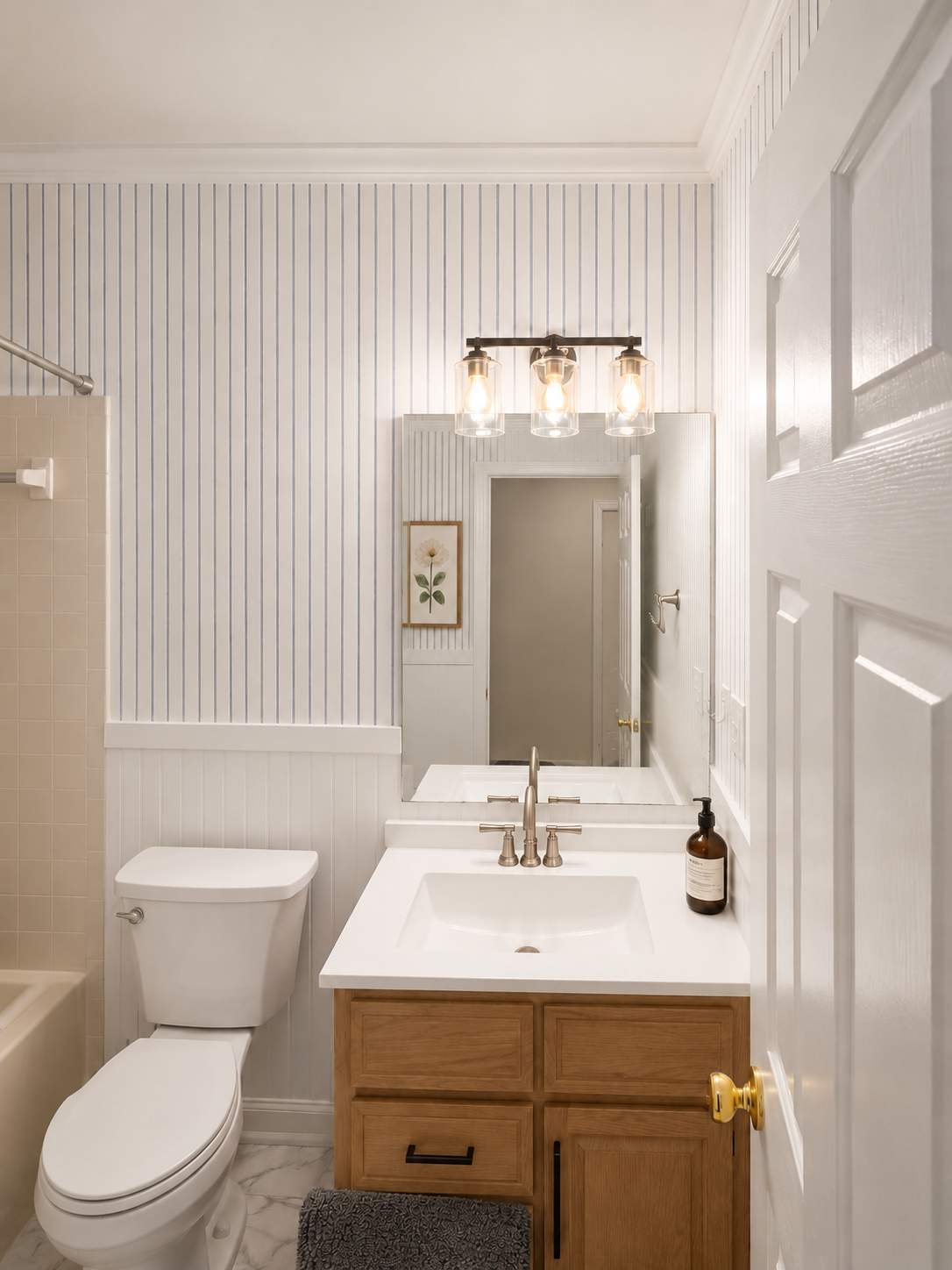 Classic Bathroom Wall Refresh - Annapolis, MD by Remodel Now