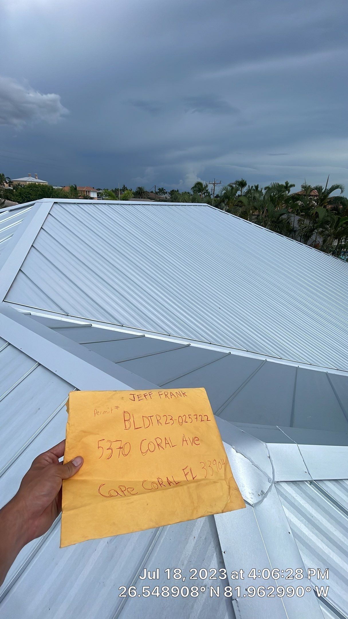 Residential Roofing Installation using Standing Seam Metal by Protek Roofing Heating Air & Solar