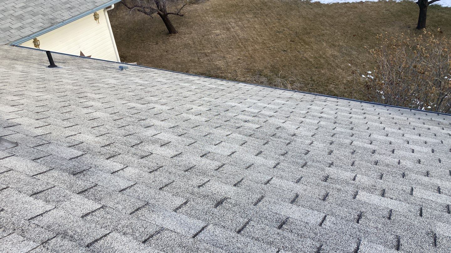 Single Story roofing replacement Meridian in using Owens Corning Oakridge shingles in Estate Grey by ID Roofing LLC