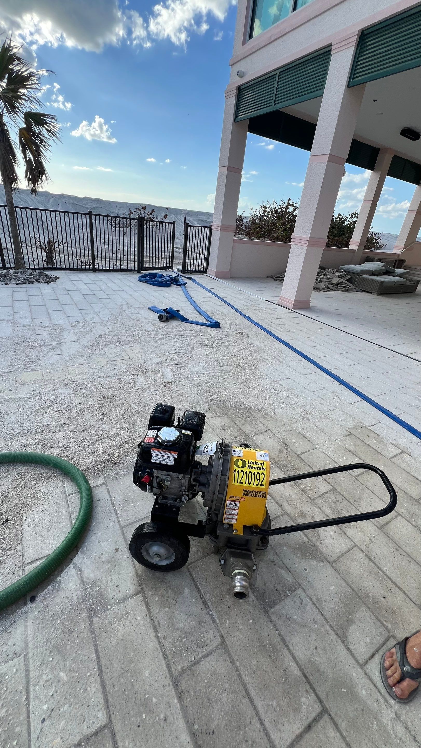 Beachside Community Club Pool Cleanout by APS Power & Water