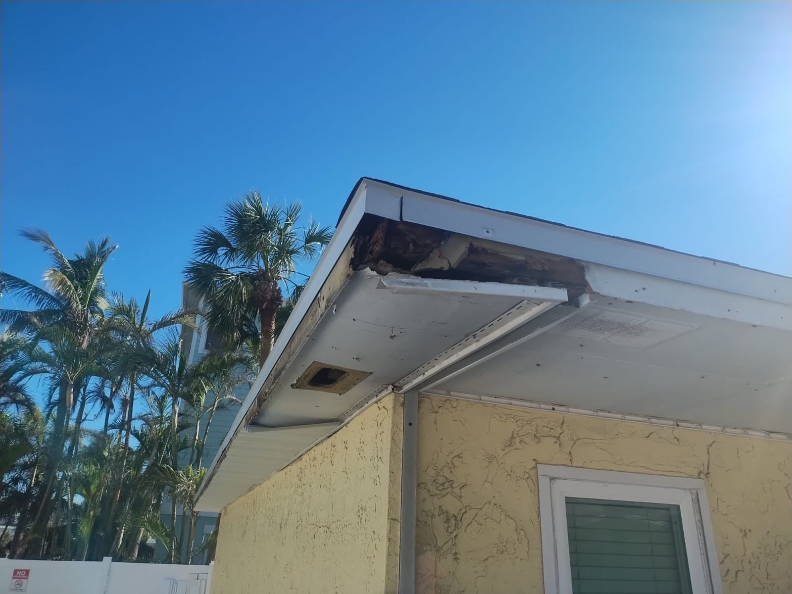 Soffit Ventilation Enhancement in Holmes Beach FL by Gutter Professors