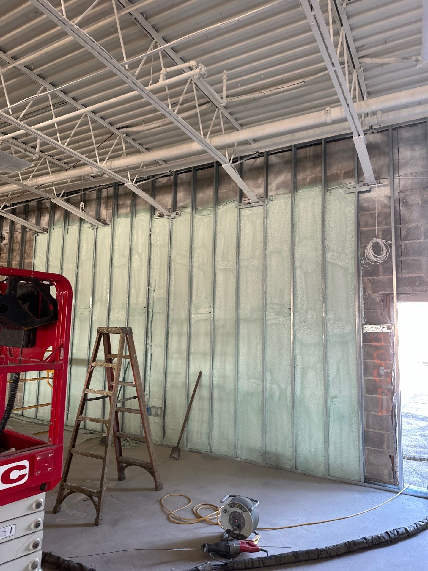 Commercial Building using Closed Cell Spray Foam by NYS Foam & Energy