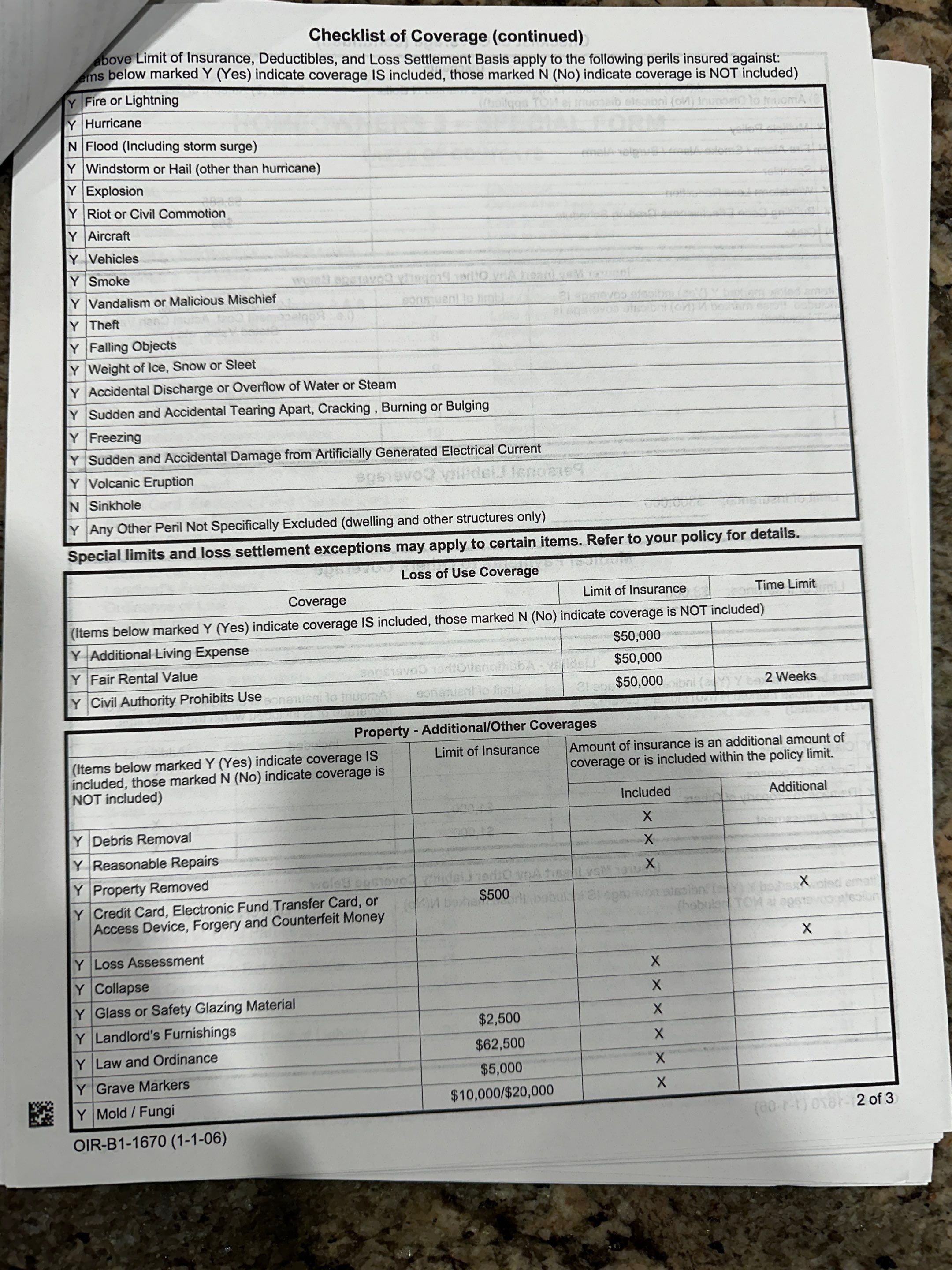 Water Damage Claim in Miramar by FLAPA & KeyStone