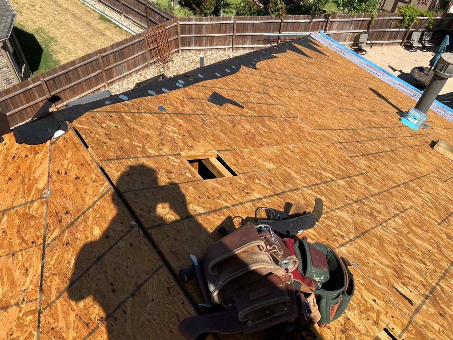 Full Roofing Replacement and Fence Restoration Project in Leander by Caliber Restoration LLC