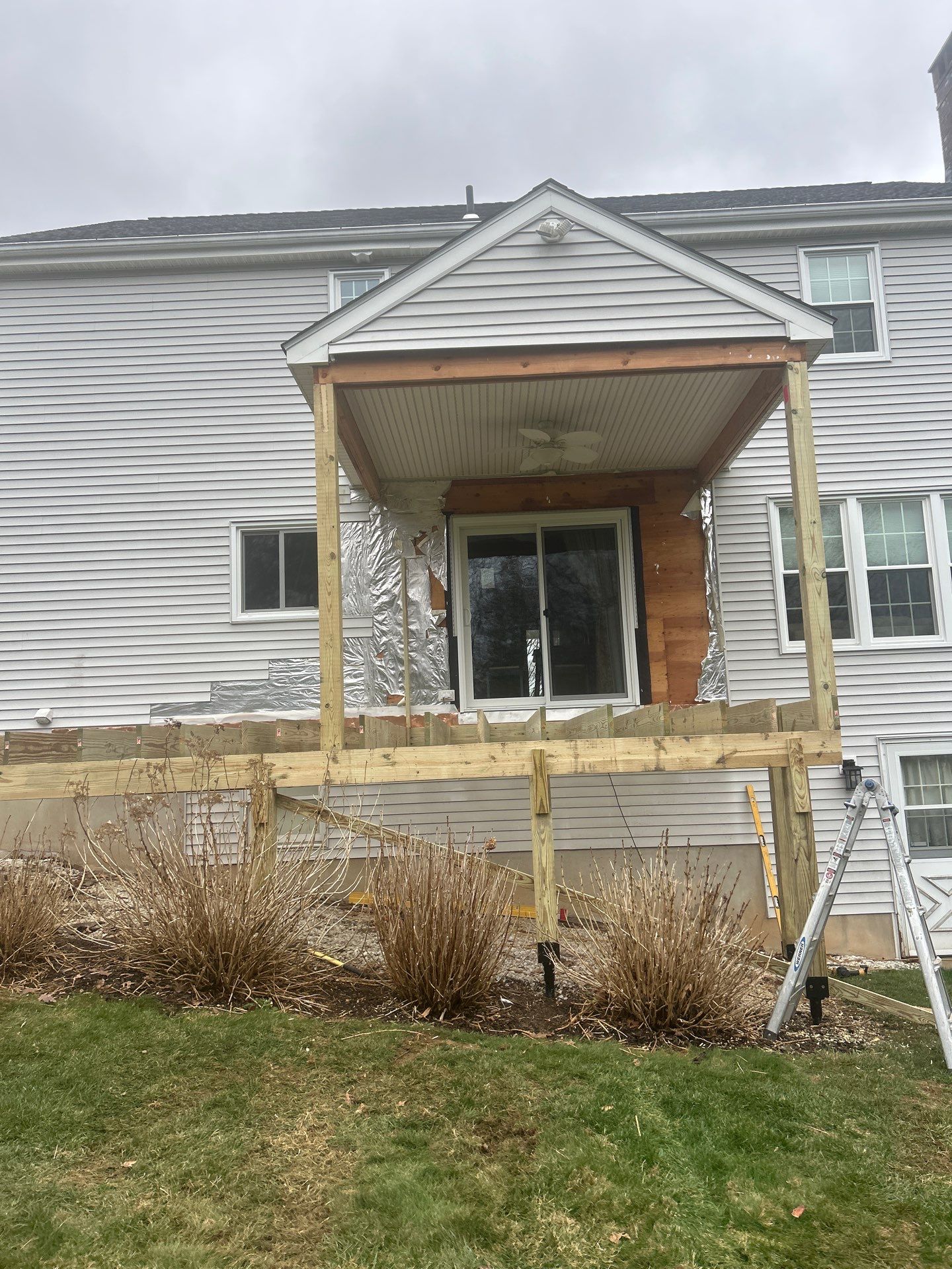 Summer Space Porch Enclosure Transformation by DiGiorgi Roofing and Siding Inc