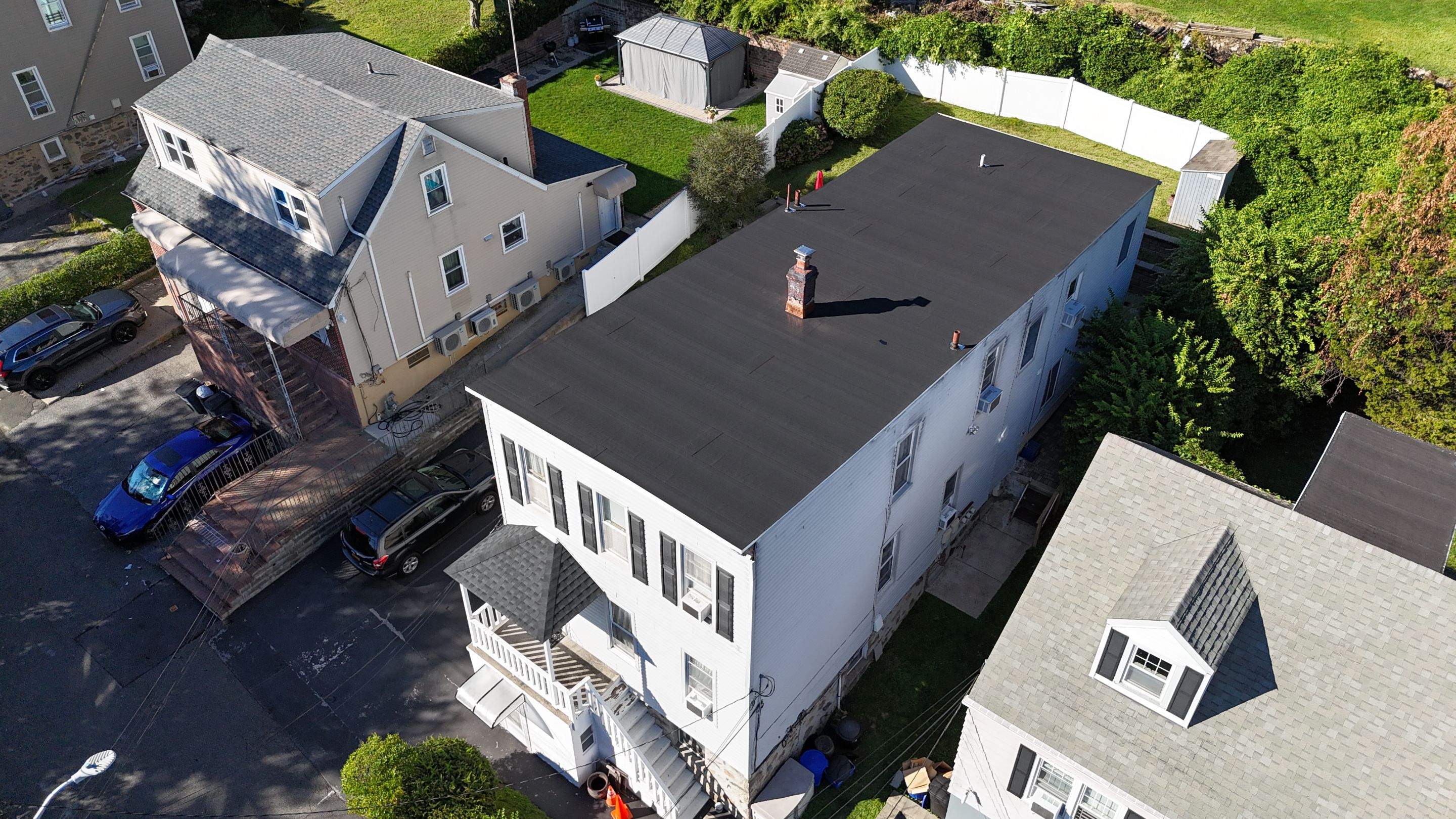 Project in Yonkers by The Energy Efficient Roofer & George's Seamless Gutters