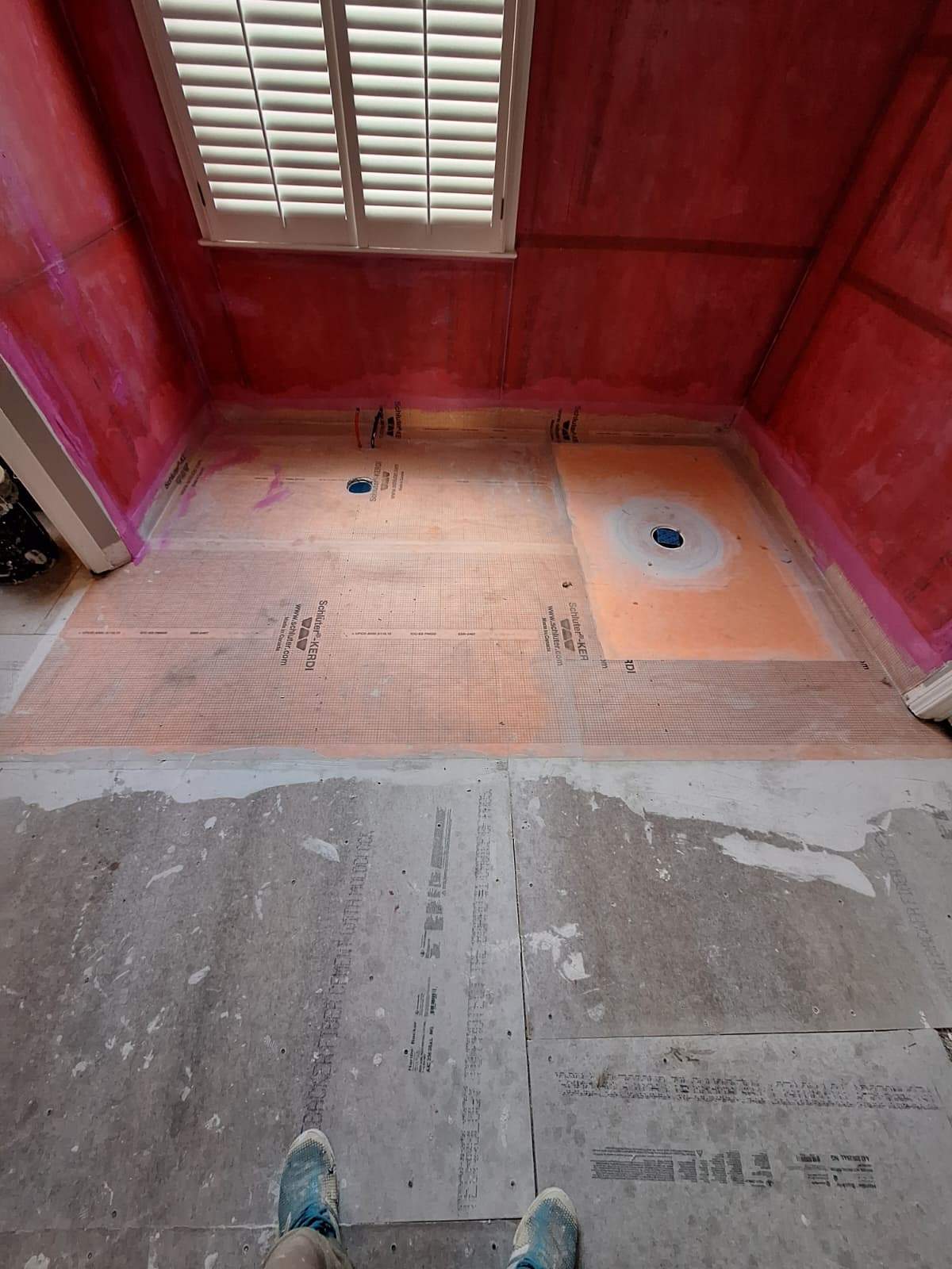 Master bathroom renovation by Prudencio