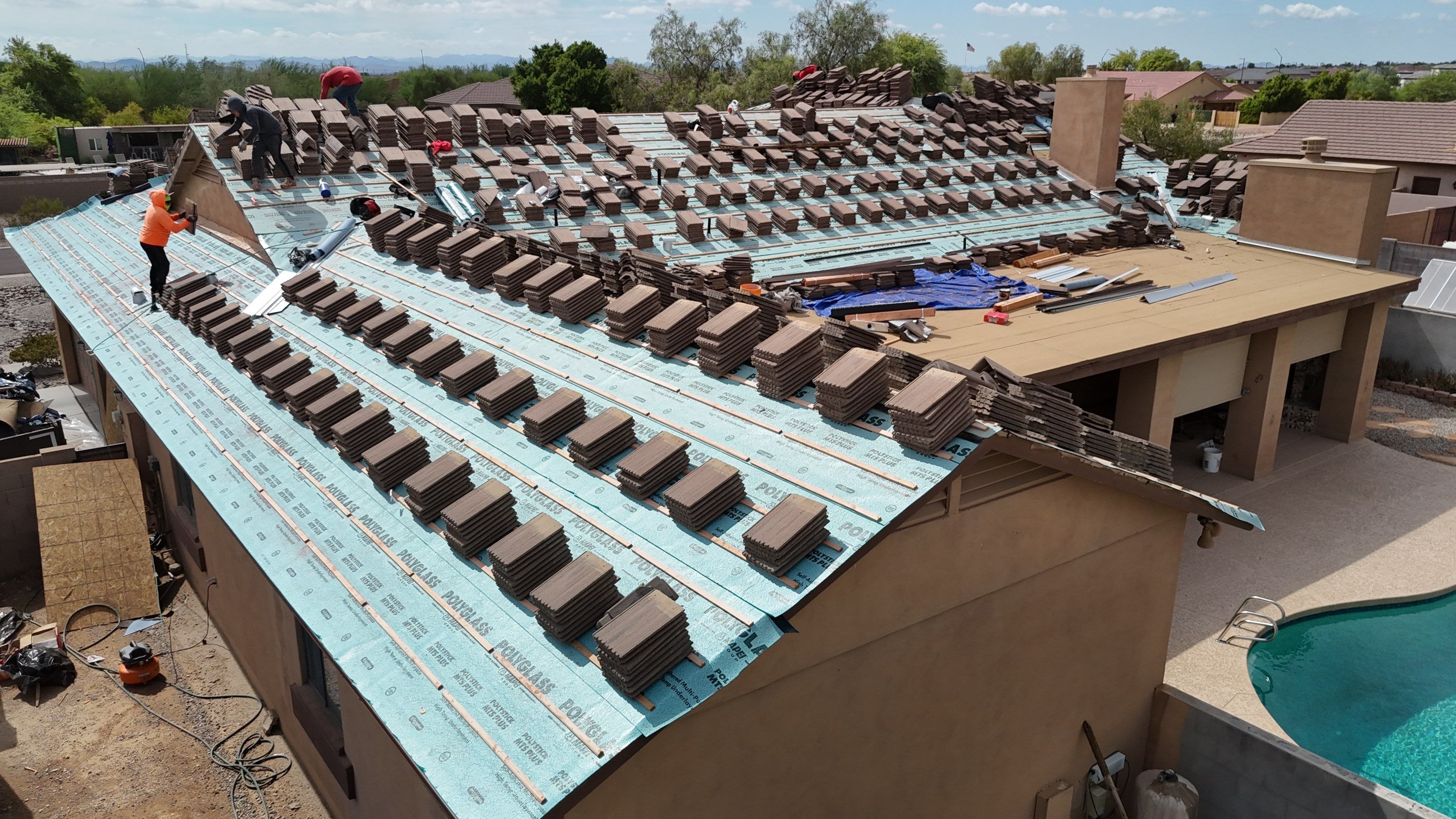 Project in Buckeye, AZ by Saint Roofing