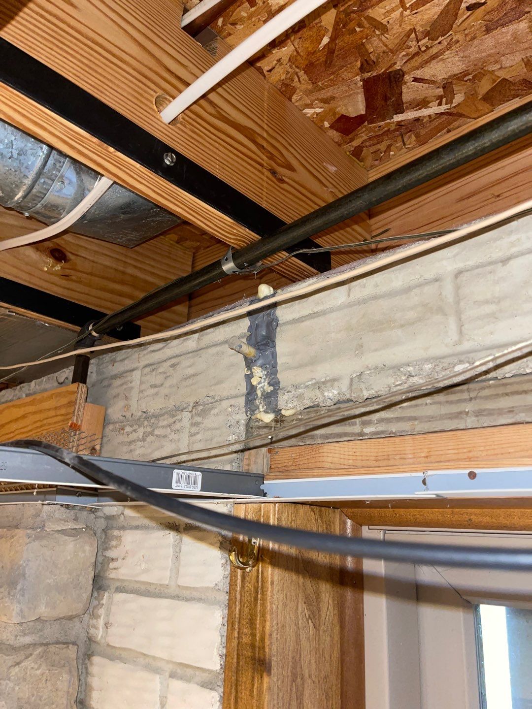 Structual Wood Reinforcement  using Structural Wood and Steel Reinforcements by Toledo Basement Repair 
