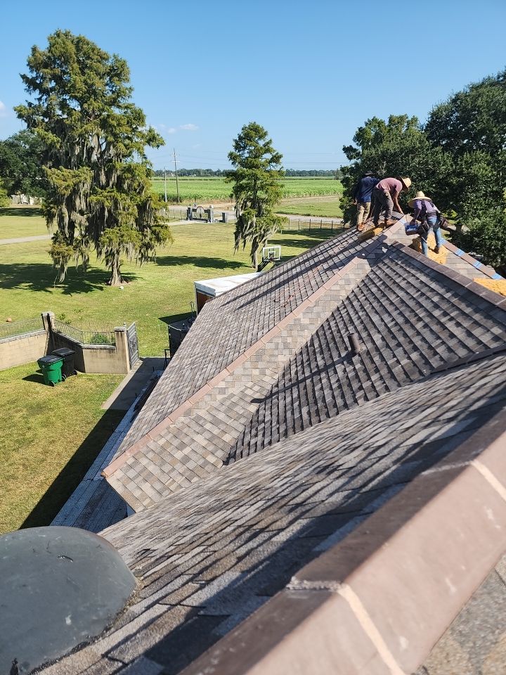Residential Roof Installation with Hecker Clay Ridge Caps by CTL Pro Construction LLC