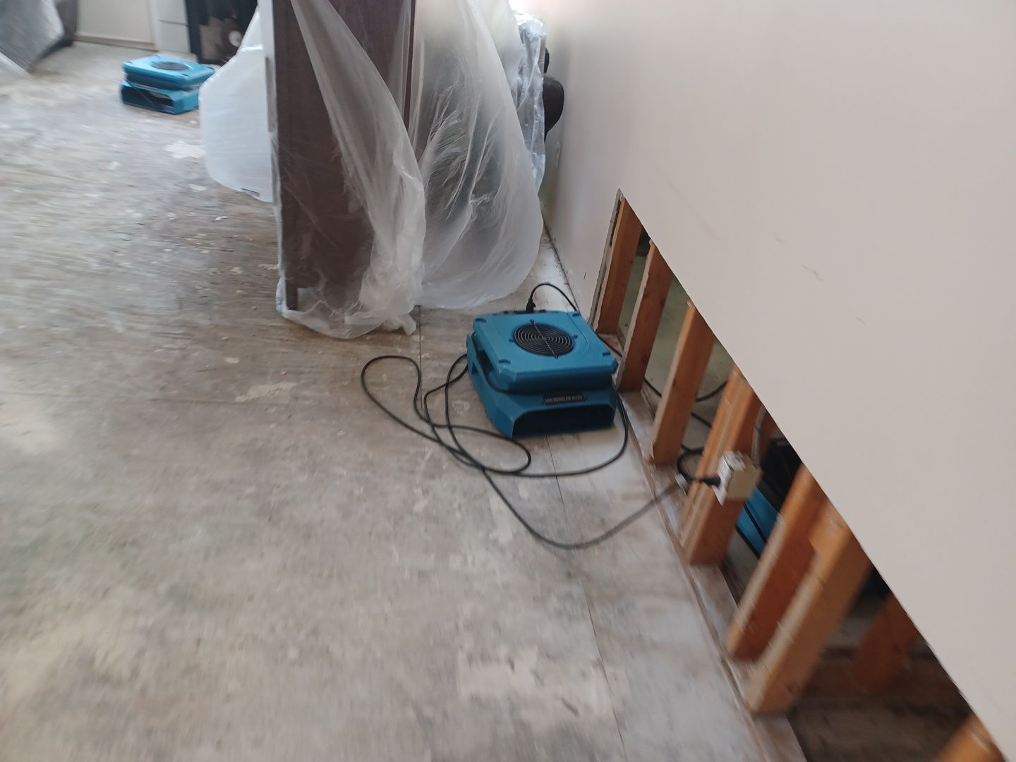 Project in Commerce Twp by EzDry Water Mitigation & Property Restoration