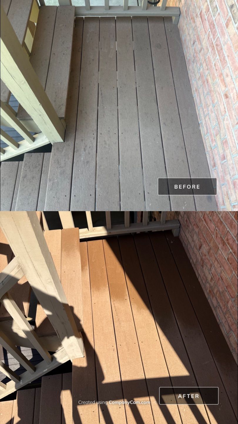 Project in Elgin by Simmons Power & Soft Washing