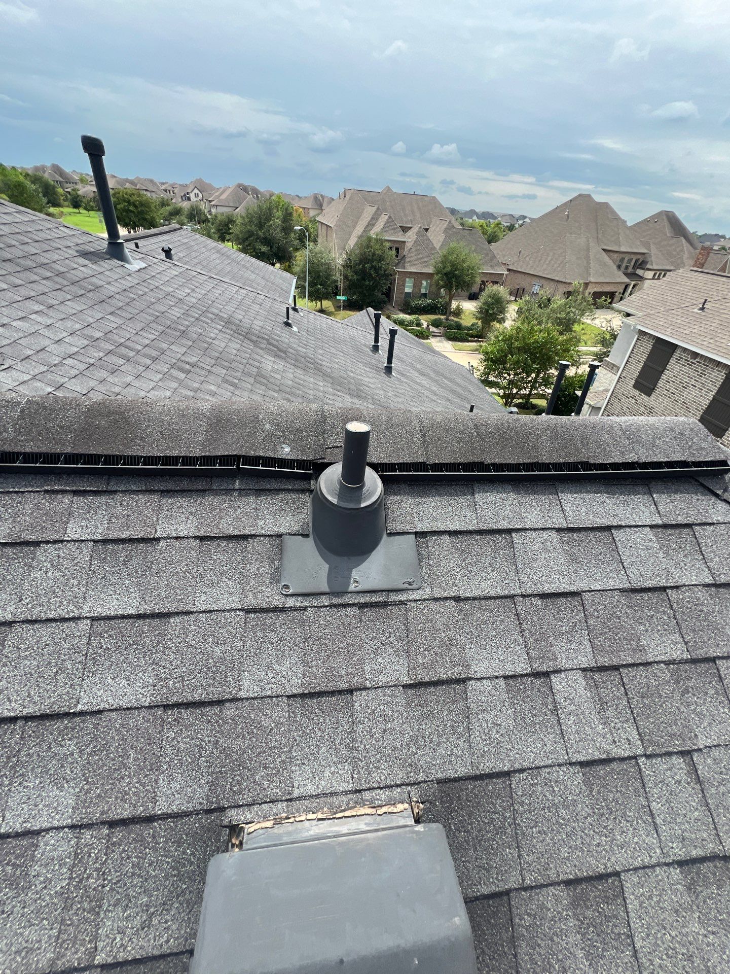 Residential Roofing Repair using Owen's Corning Duration (Lifetime) Shingles by Roof Repair Company