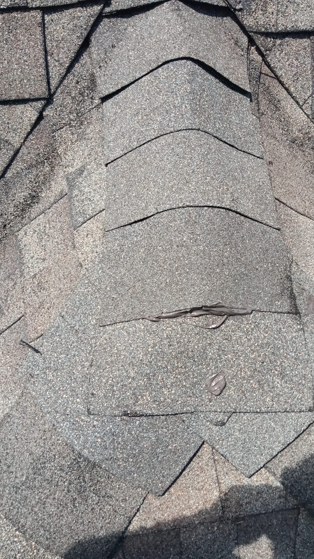 Hail Damage using Owen's Corning Duration (Lifetime) Shingles by Roof Repair Company