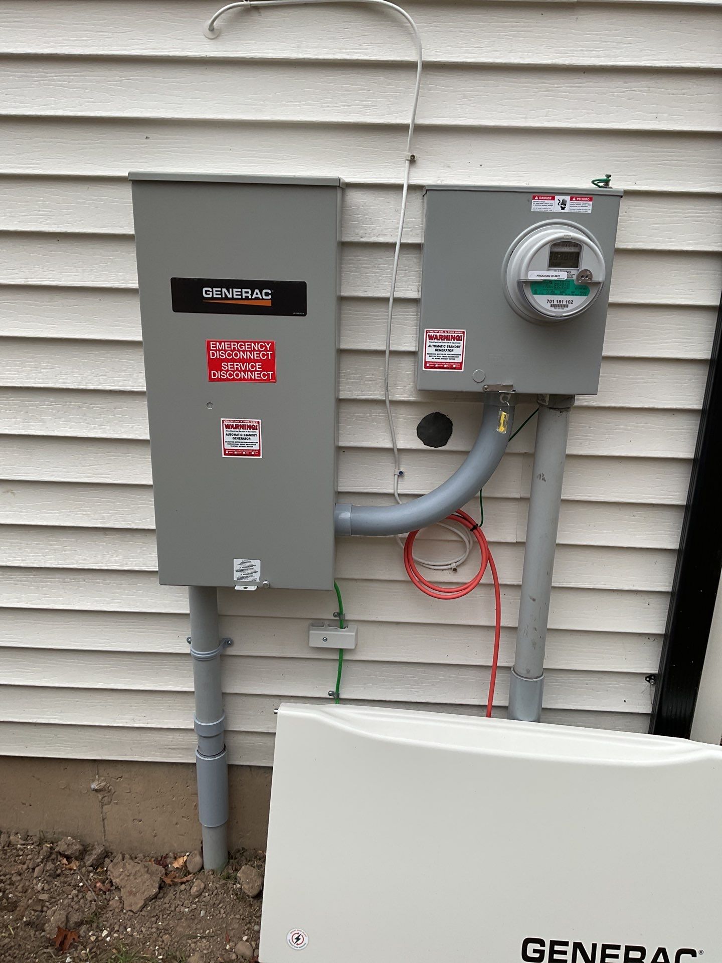 22KW Generac Home Standby Generator Installed by ZAM Electric