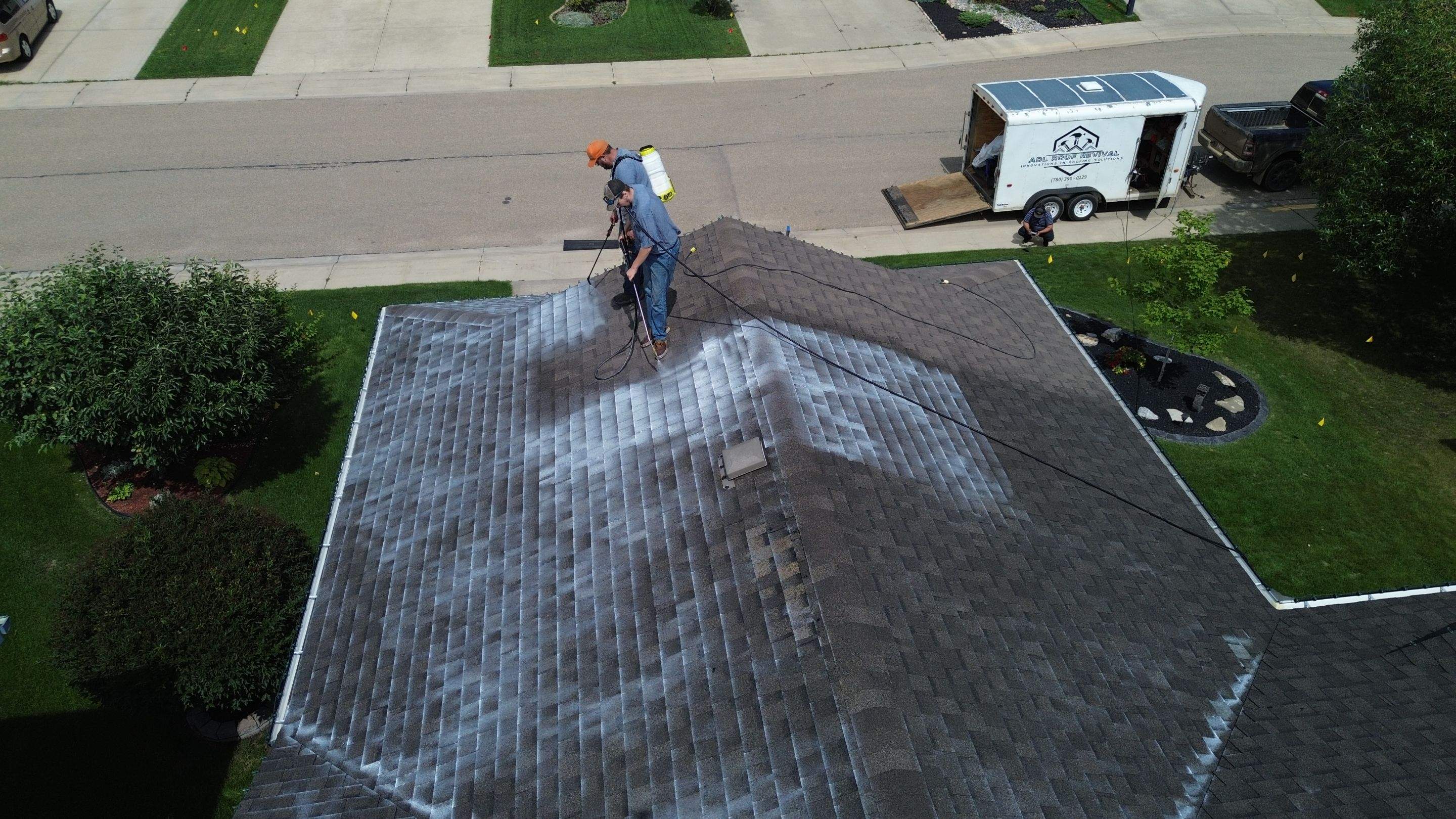 Project in Red Deer by ADL Roof Revival