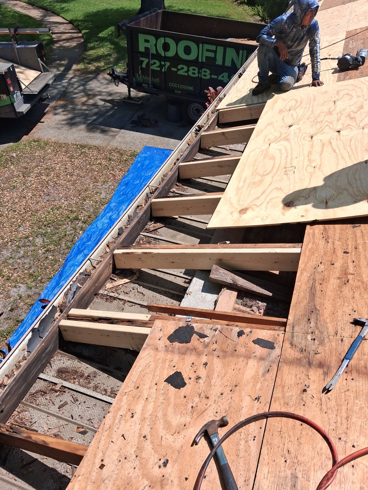 Project in Clearwater 33761 by Mitchell Roofing Company LLC