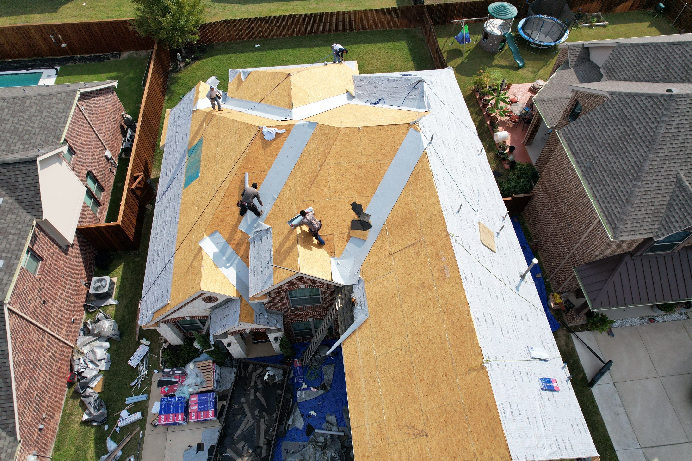 Project in Keller  by Zeus Exteriors