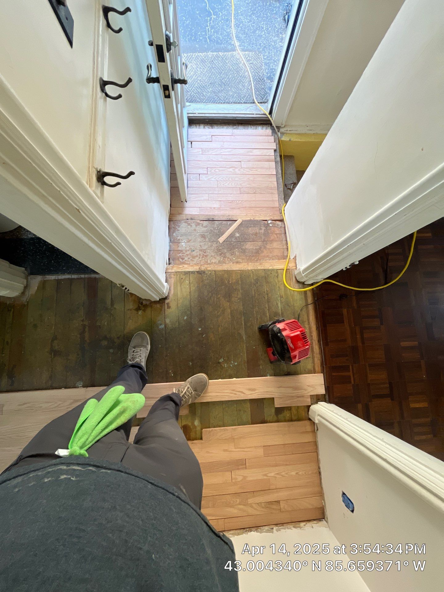 Custom Refinishing on Existing Hardwoods by RTBaldwin Hardwood Floors